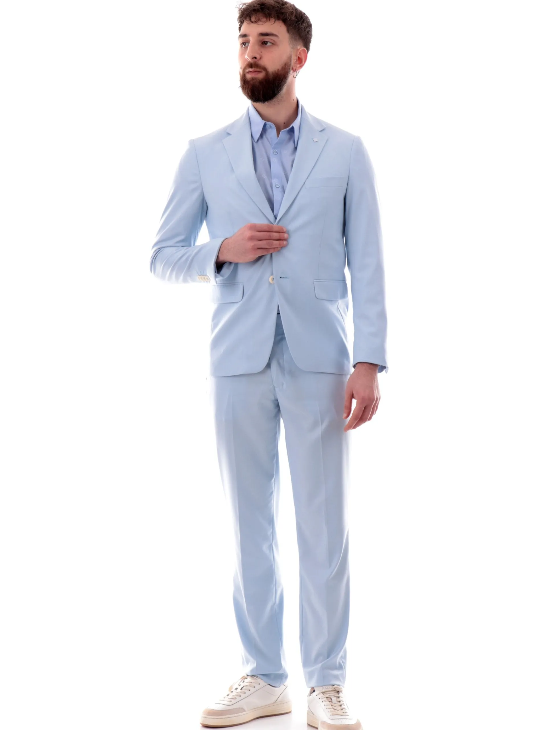 MARKUP Completi*Abito cerimonia completo Mark Up celeste da uomo MK896024