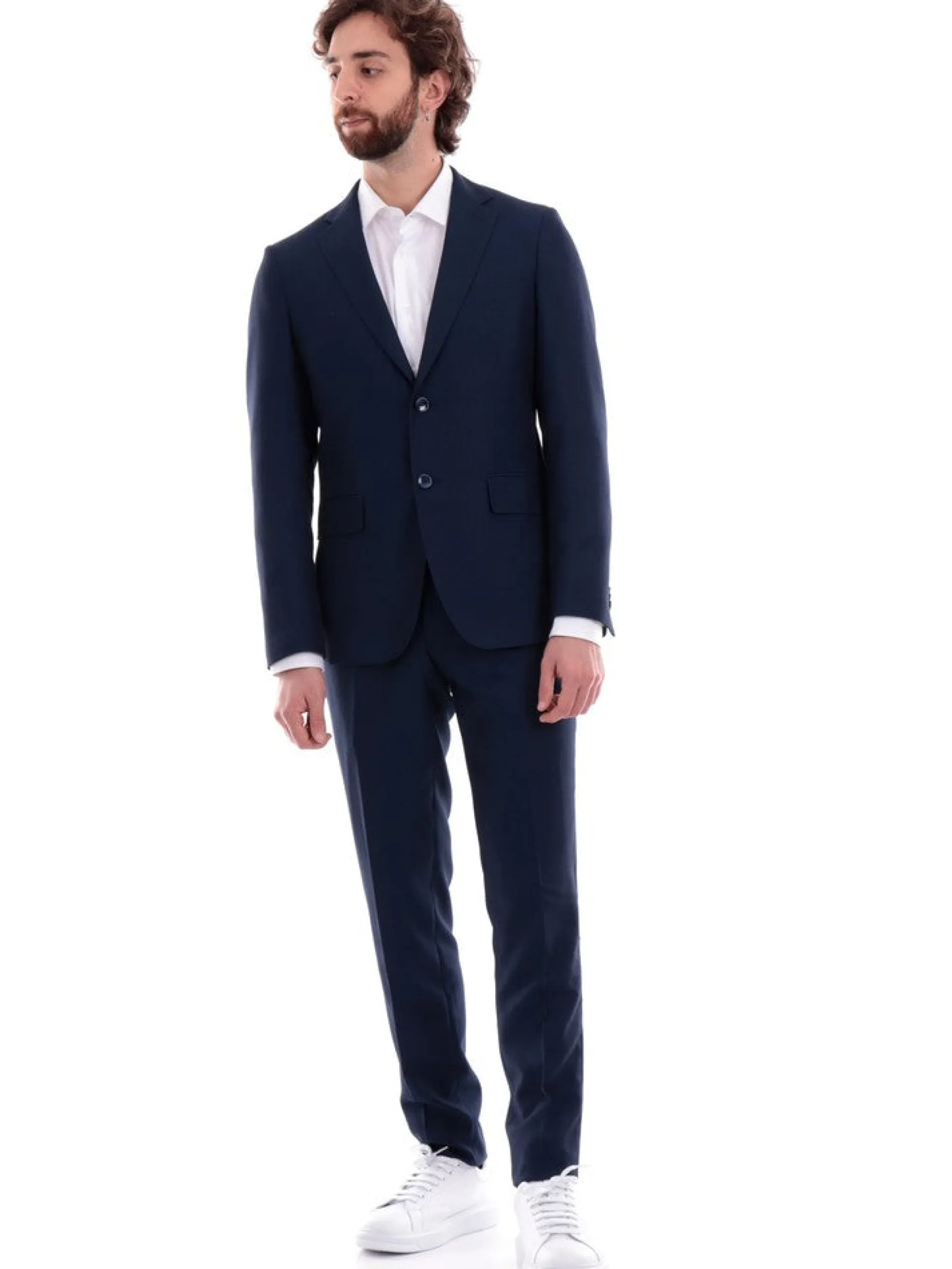 ALDO MARIA TESTA Completi*Abito completo blu navy da uomo Drop 7 AB600TR104