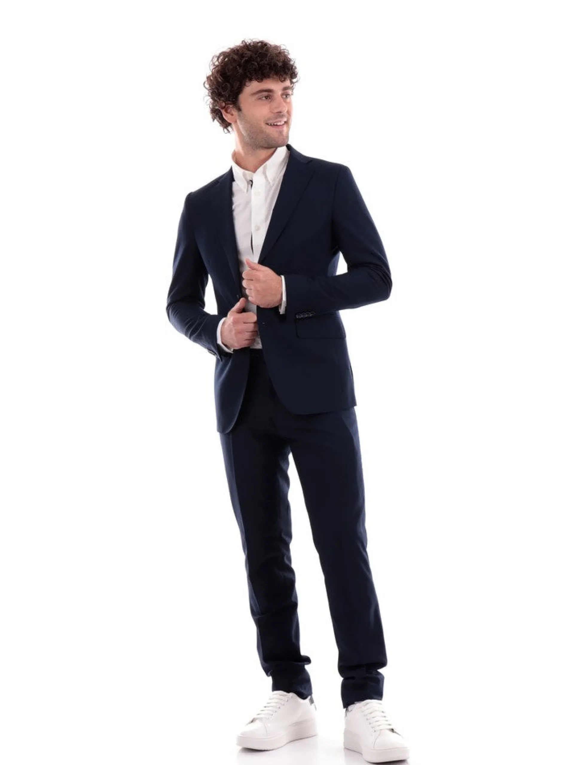 ALDO MARIA TESTA Completi*Abito Completo Elegante da Uomo blu Drop 7 AB600TR6