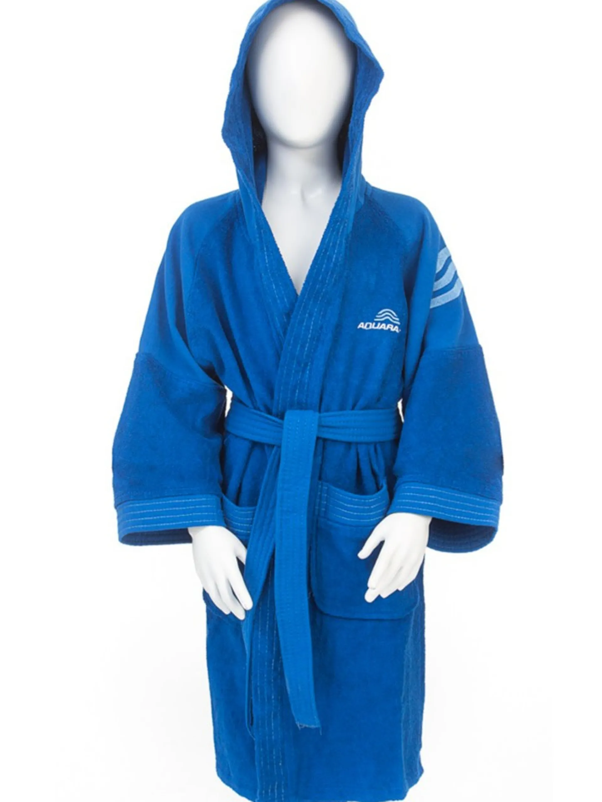 AQUARAPID Accappatoi*Accappatoio piscina blu da bambino FLYNJ