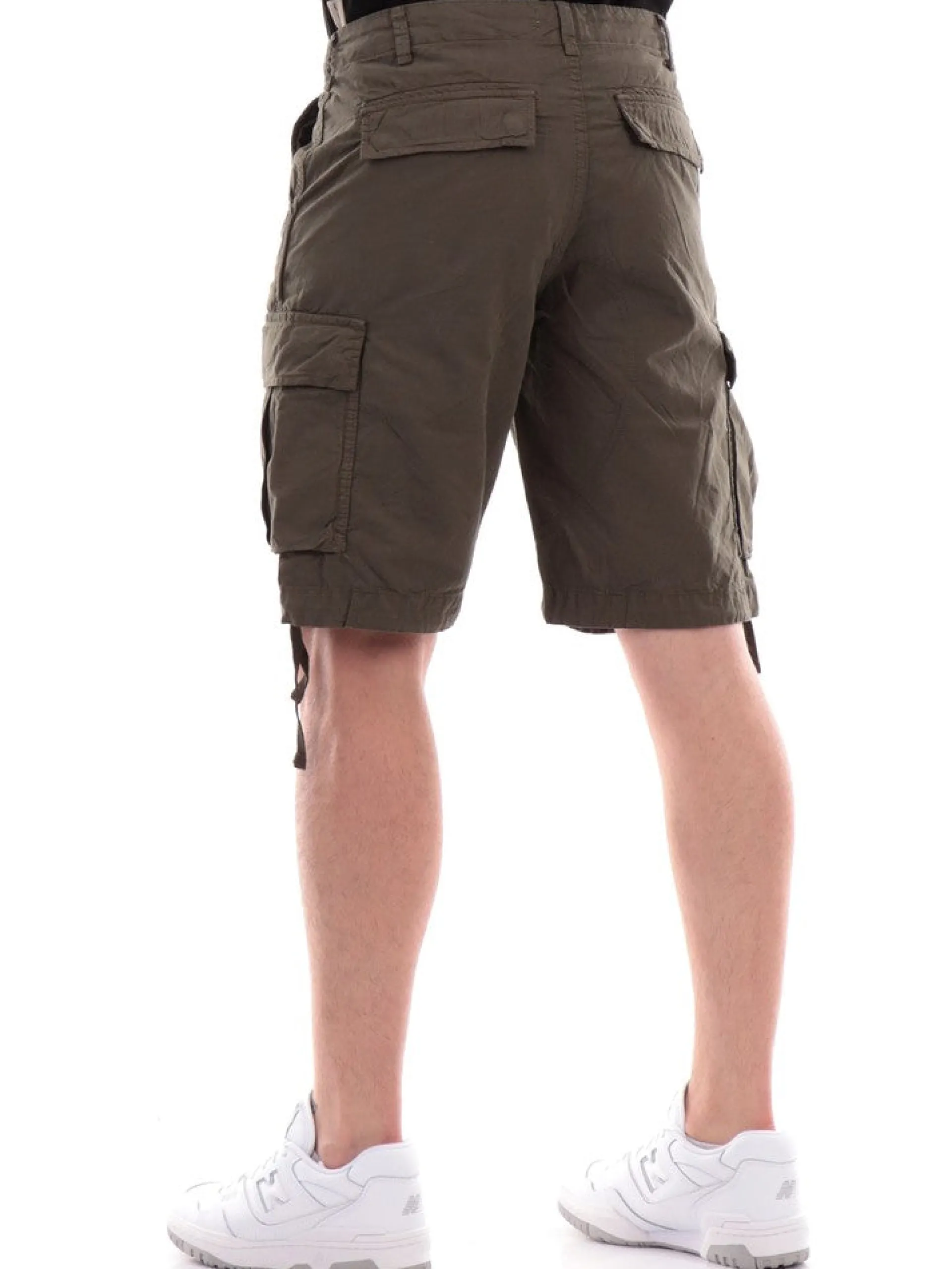 JACK&JONES Bermuda*Bermuda cargo Jack Jones verde militare da uomo 12253122