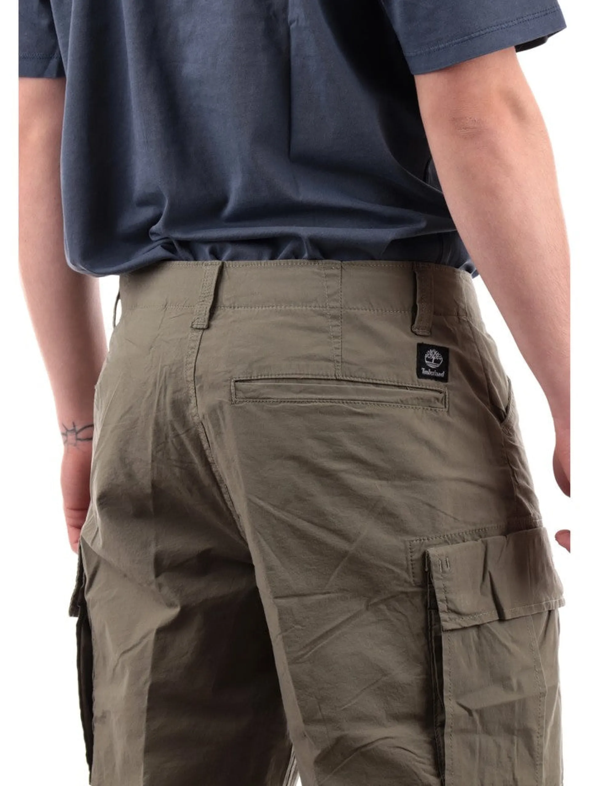 TIMBERLAND Bermuda*Bermuda cargo verde da uomo TB0A5TZQ