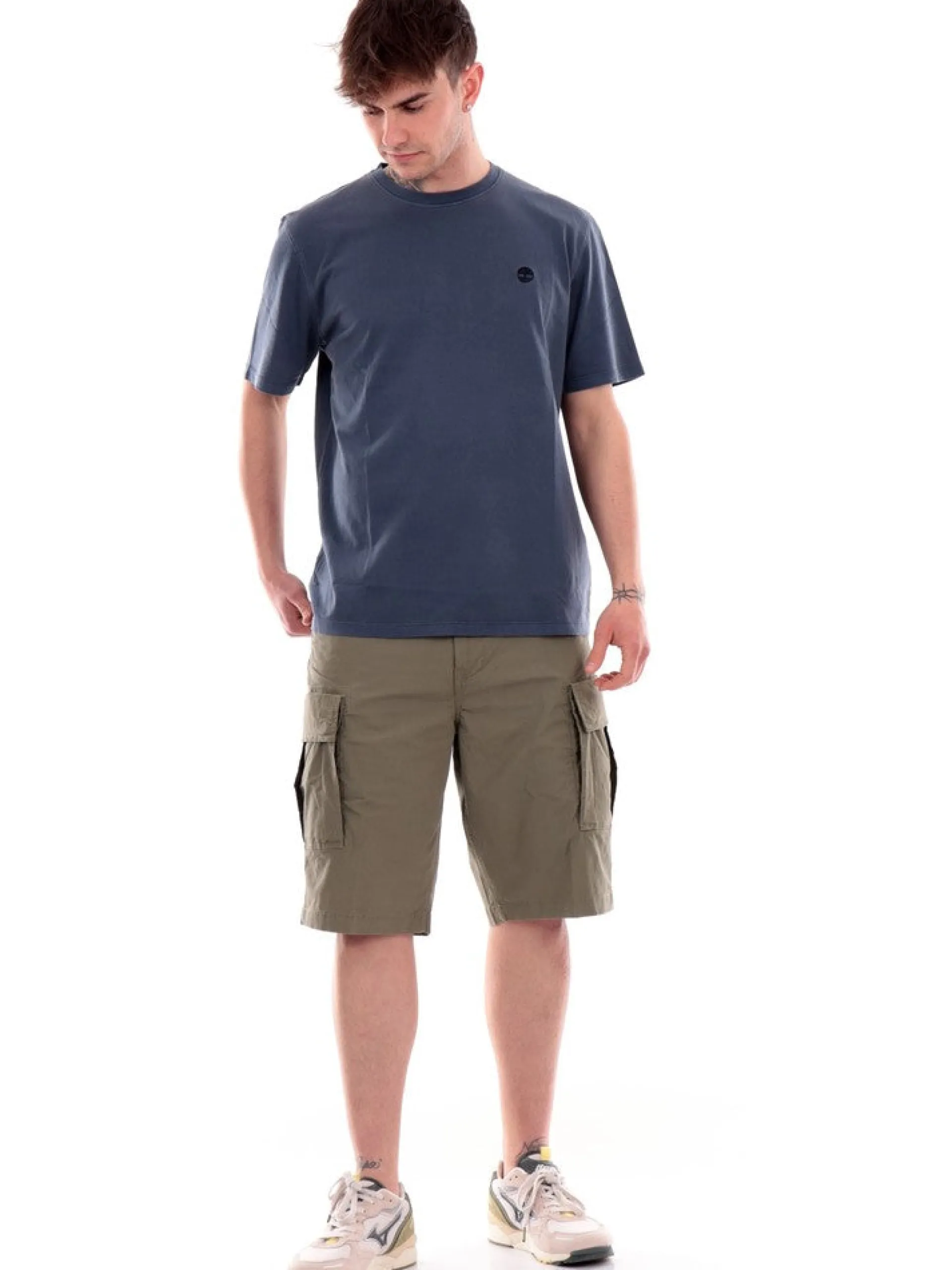 TIMBERLAND Bermuda*Bermuda cargo verde da uomo TB0A5TZQ