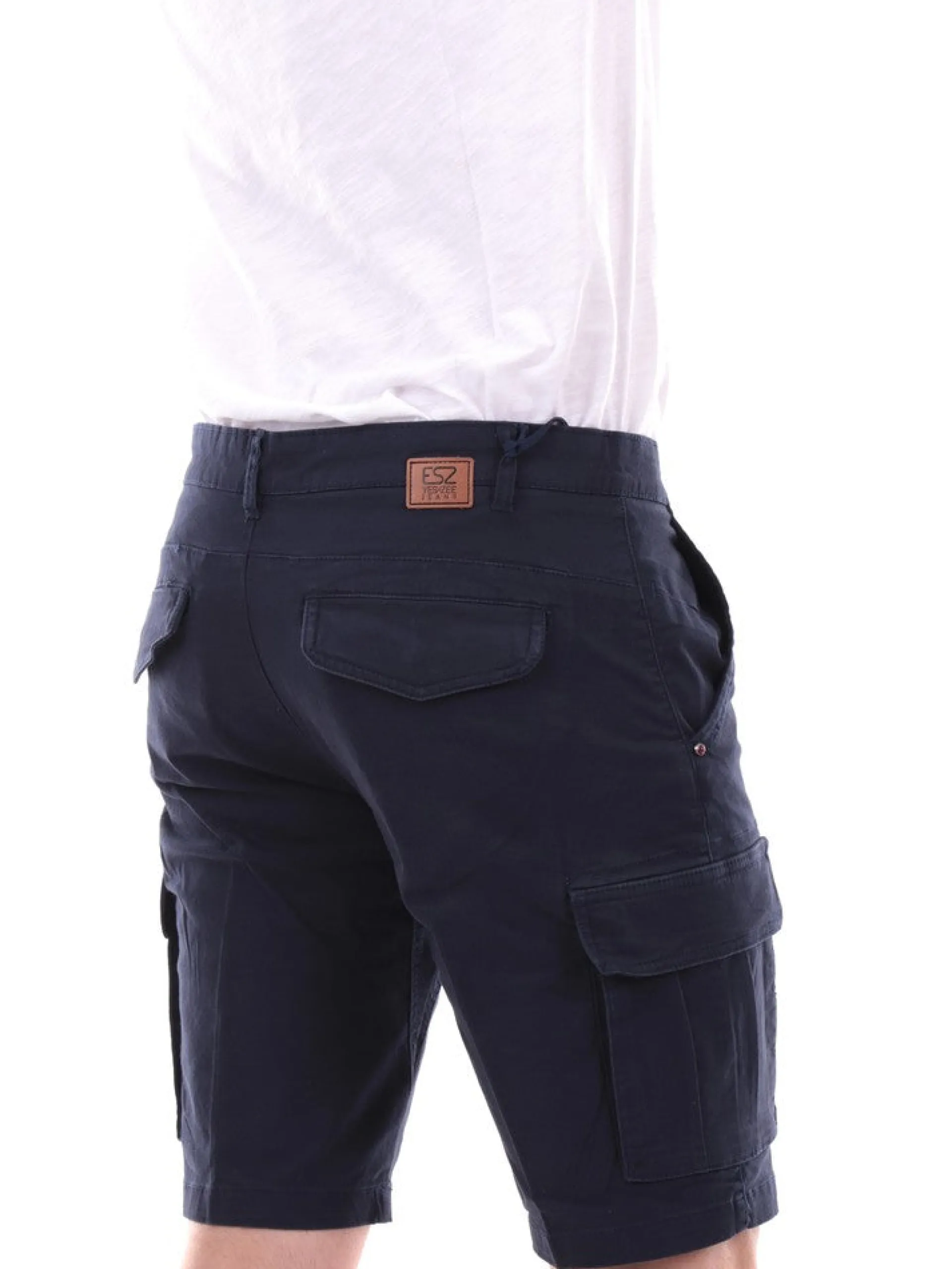 YES ZEE Bermuda*Bermuda cargo blu da uomo P745FJ000