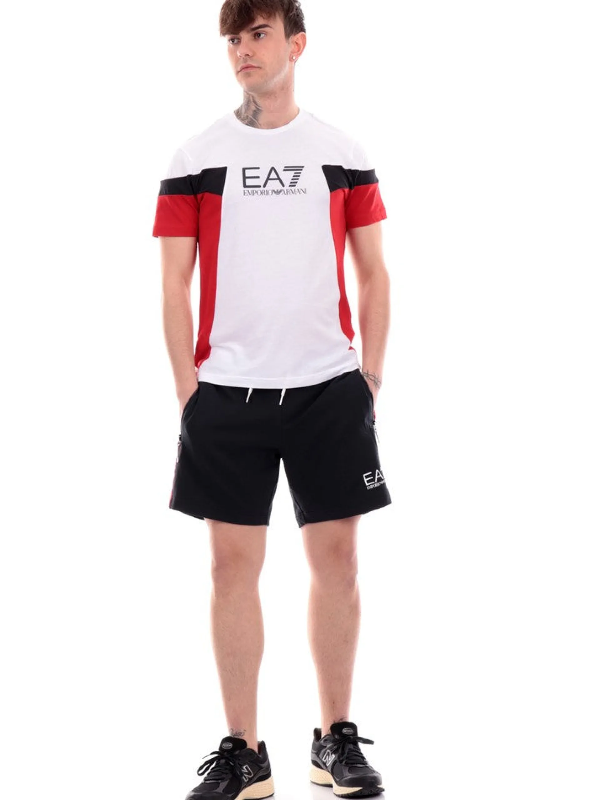 EMPORIO ARMANI 7 Bermuda*Bermuda Emporio Armani EA7 blu da uomo 3DPS58PJLIZ