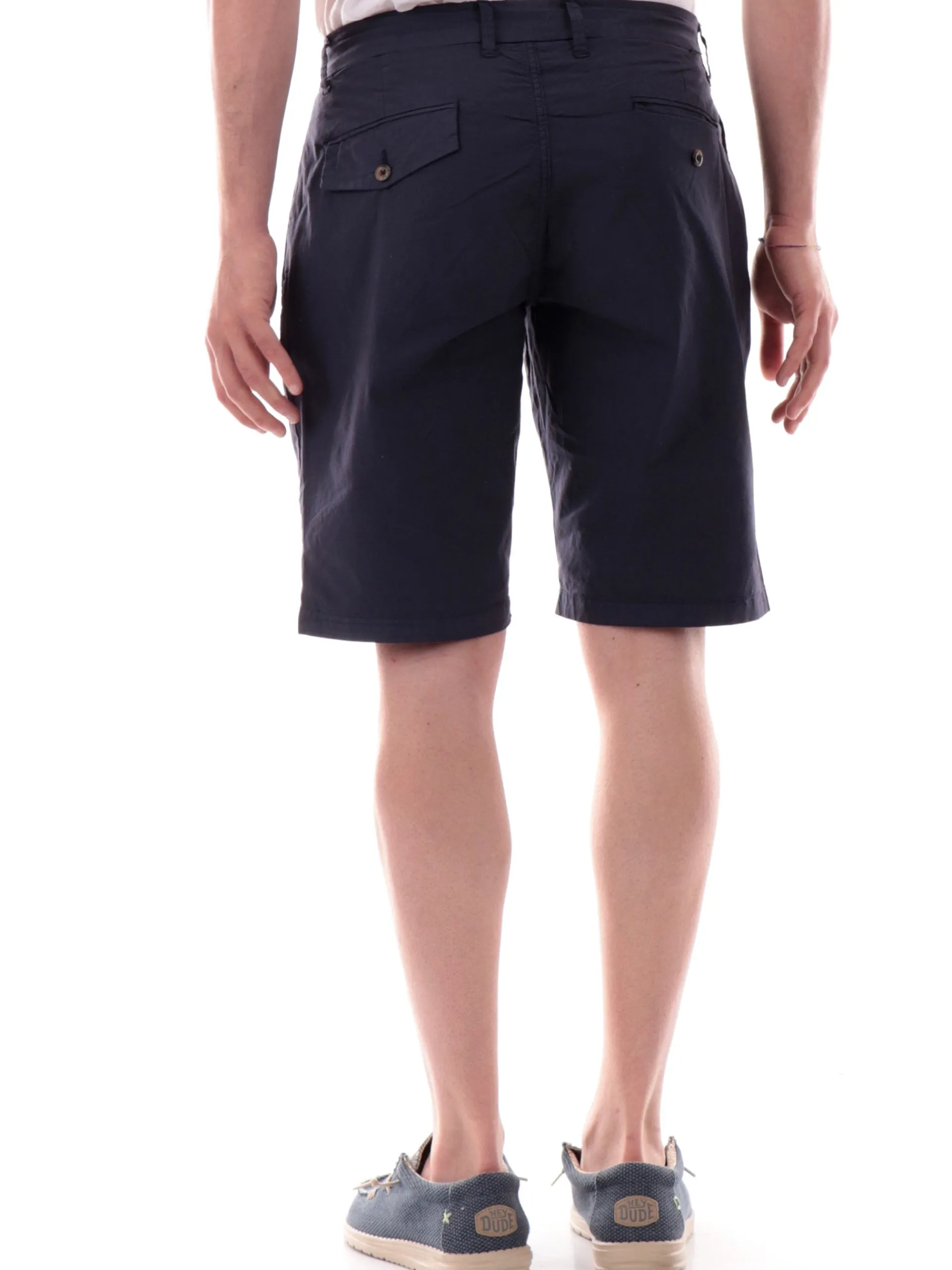 IMPURE Bermuda*Bermuda blu da uomo Chino KURTPOP