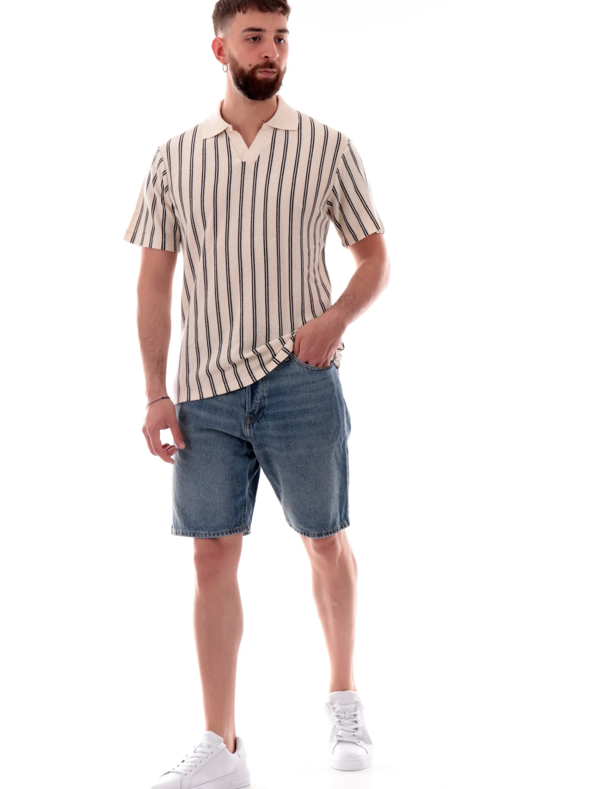 JACK&JONES Bermuda*Bermuda Jack Jones jeans da uomo Loose Fit 12269533