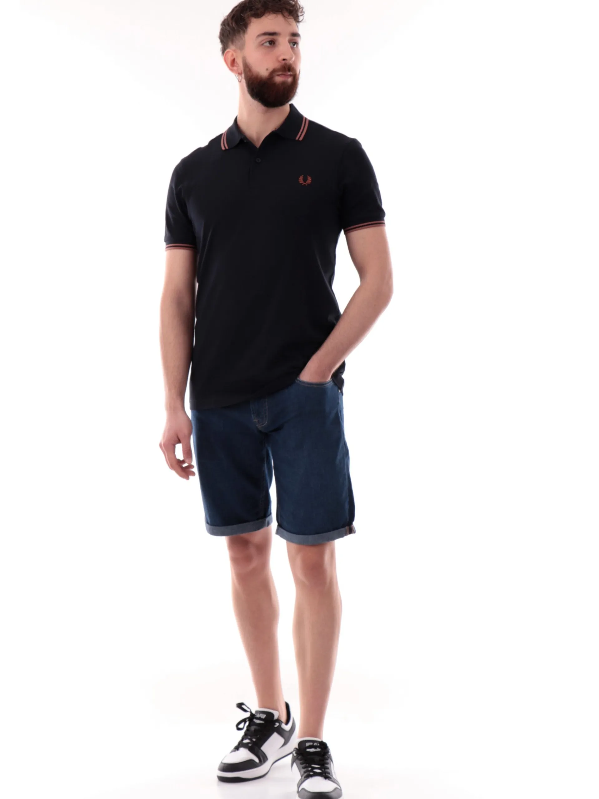 GUESS Bermuda*Bermuda jeans blu da uomo Sonny M5GD01D5MZ1