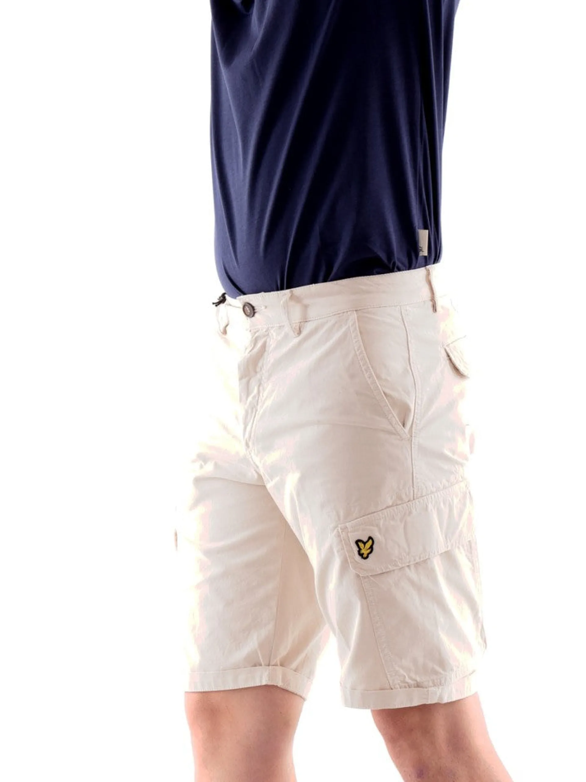 LYLE & SCOTT Bermuda*Bermuda Lyle and Scott uomo Beige Wembley Cargo Short SH1815ITAW