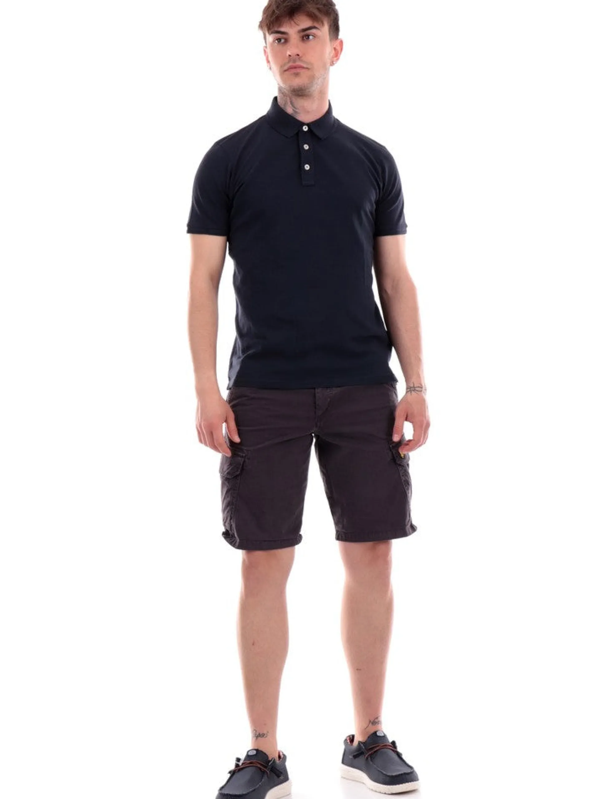 LYLE & SCOTT Bermuda*Bermuda Lyle and Scott uomo Grigi Vintage Wembley Cargo Short SH1815ITAX