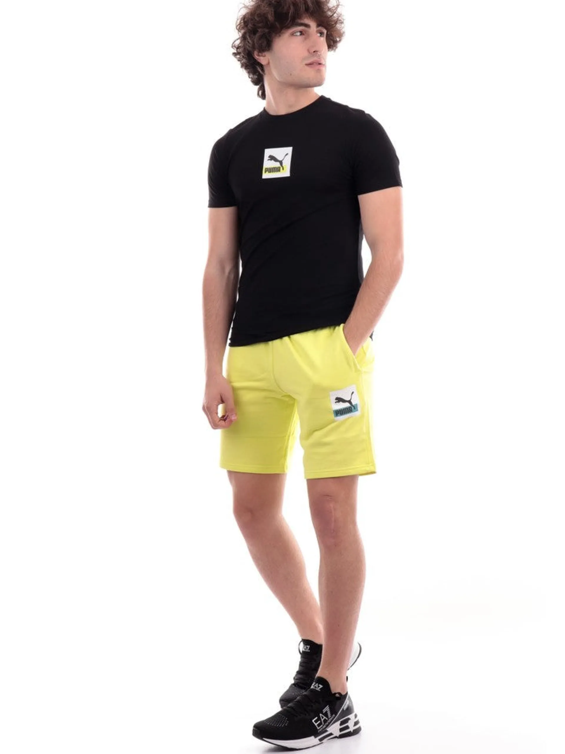 PUMA Bermuda*Bermuda gialli da uomo 533656