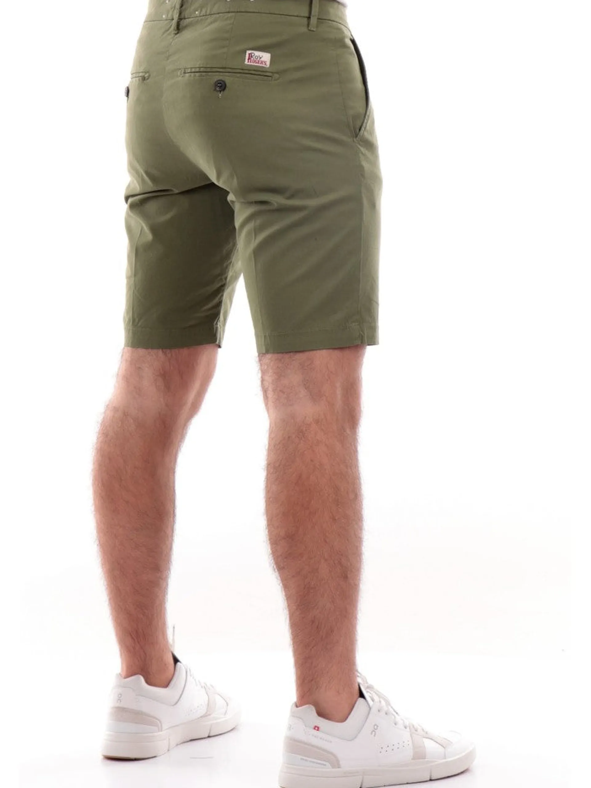 ROYROGERS Bermuda*Bermuda Roy Roger's verde militare da uomo New Rolf RU087C925011