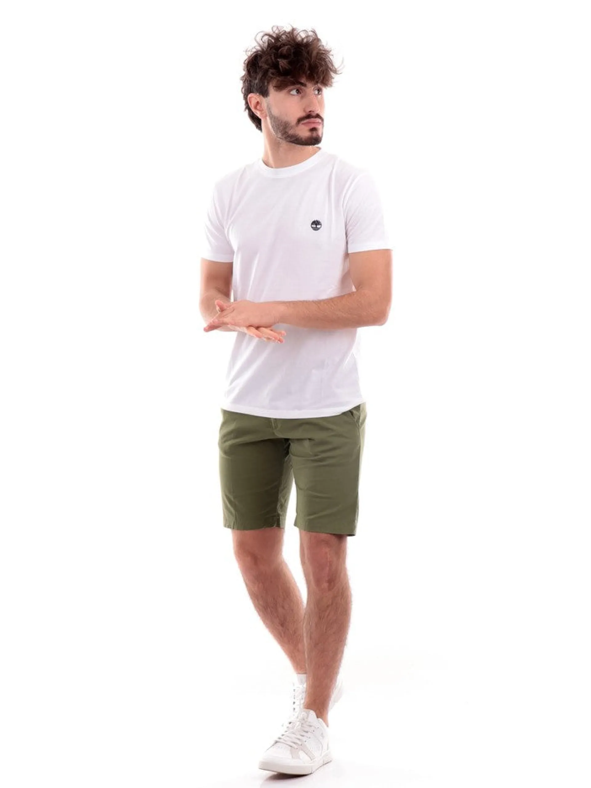 ROYROGERS Bermuda*Bermuda Roy Roger's verde militare da uomo New Rolf RU087C925011