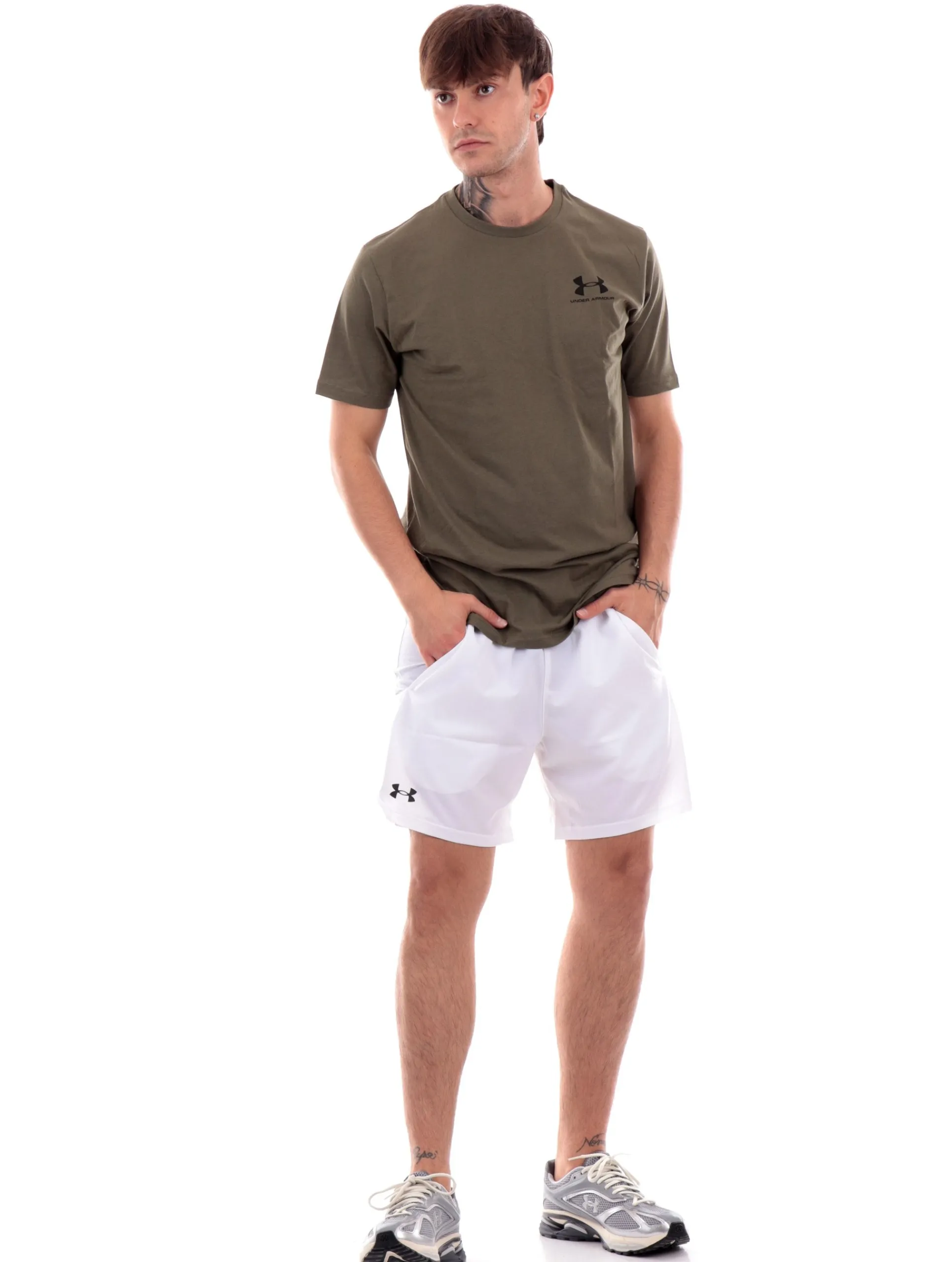 UNDER ARMOUR Bermuda*Bermuda bianchi da Uomo con elastico logo Vanish Woven Shorts 13737180