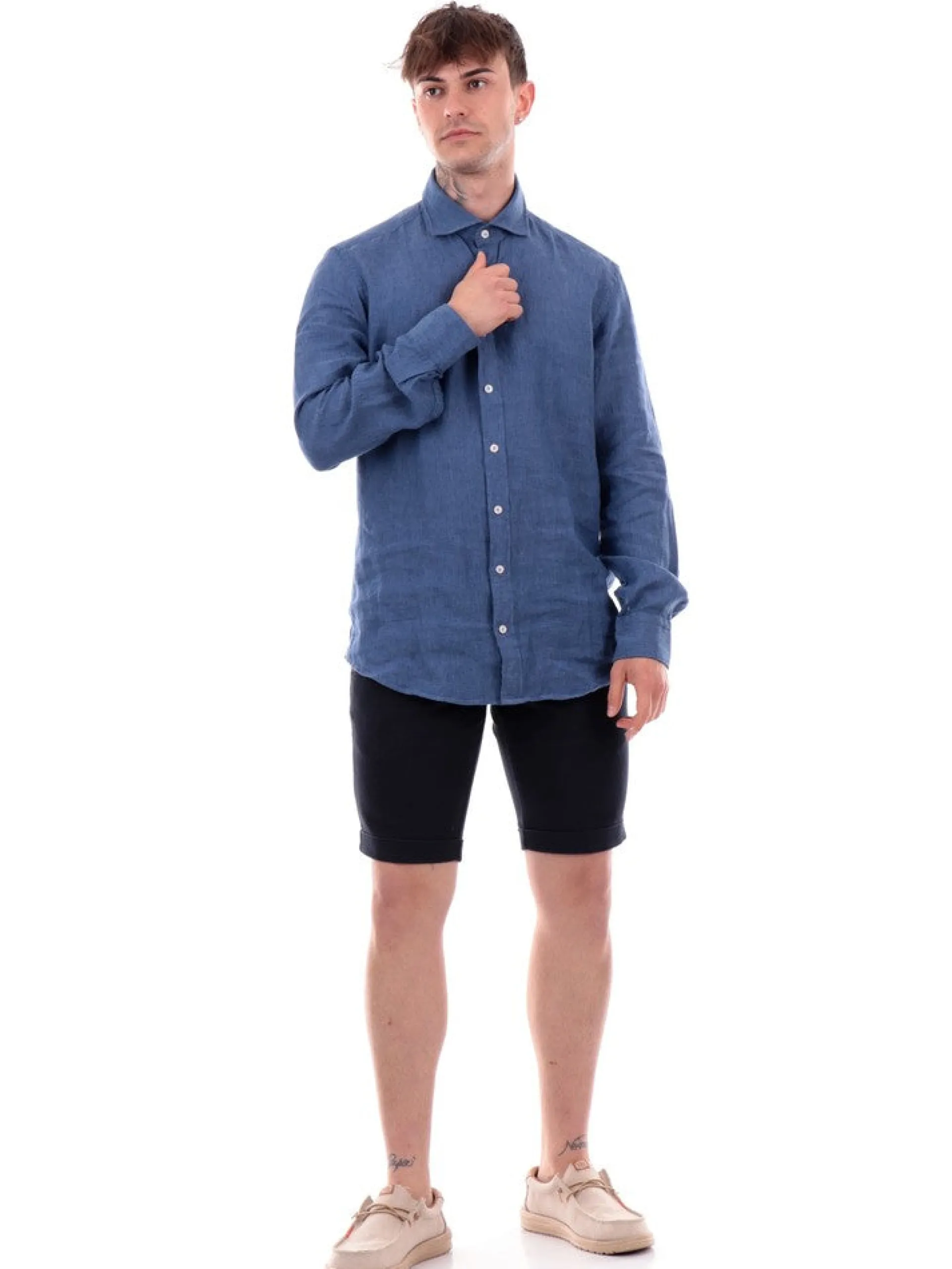 YES ZEE Bermuda*Bermuda blu da uomo Chinos P760FE000