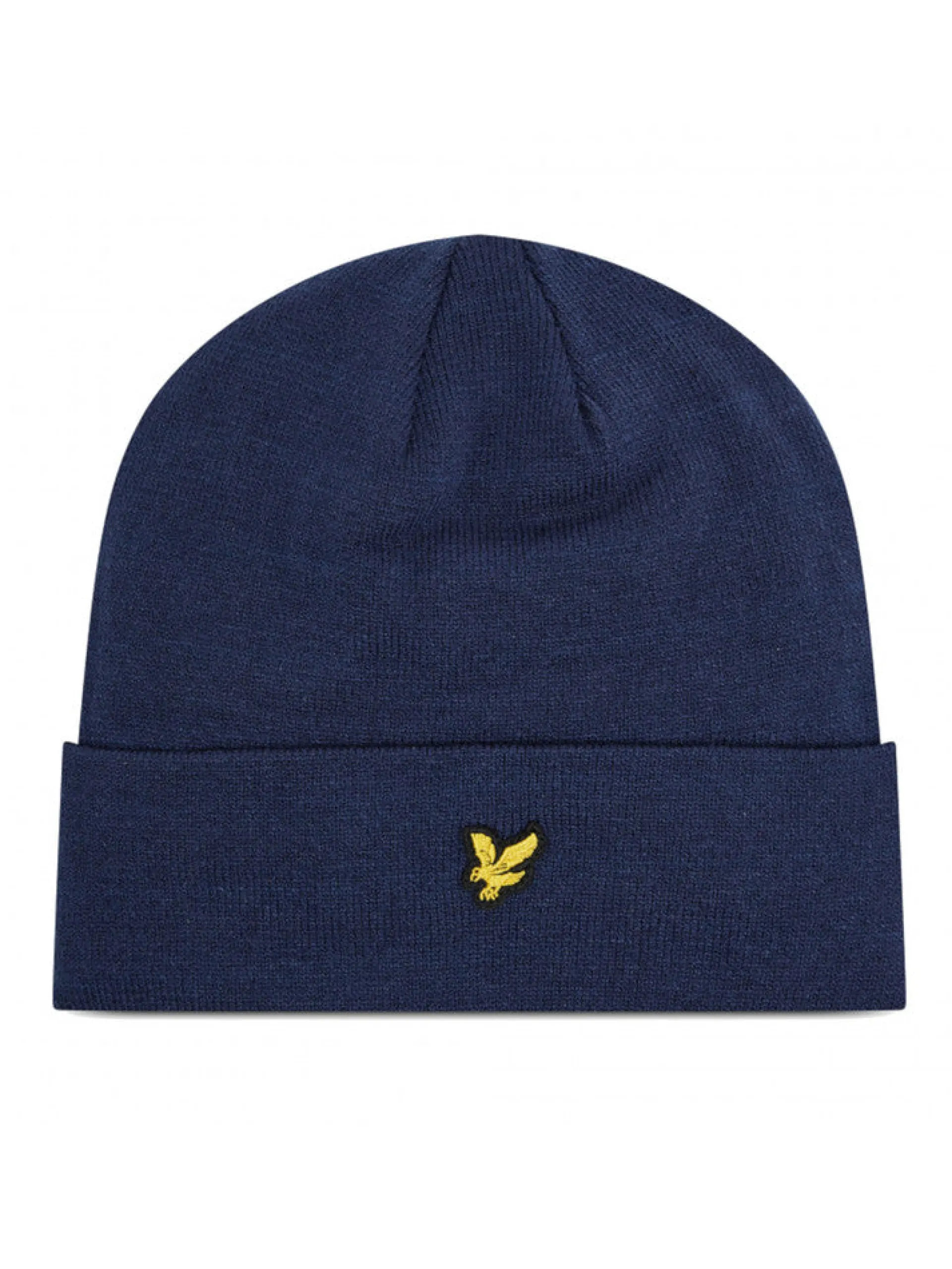 LYLE & SCOTT Cappelli*Berretto Lyle and Scott blu con risvolto Beanie HE960ARC