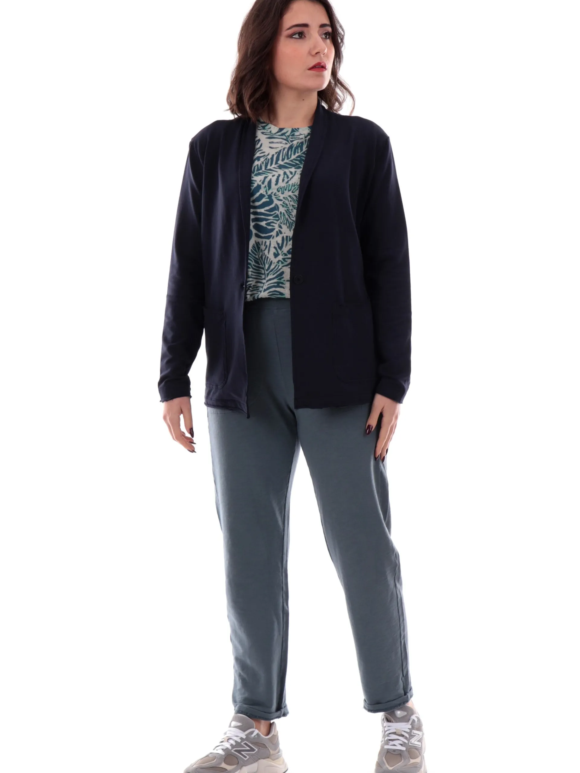 DEHA Giacche*Blazer blu in felpa da donna A0055325515