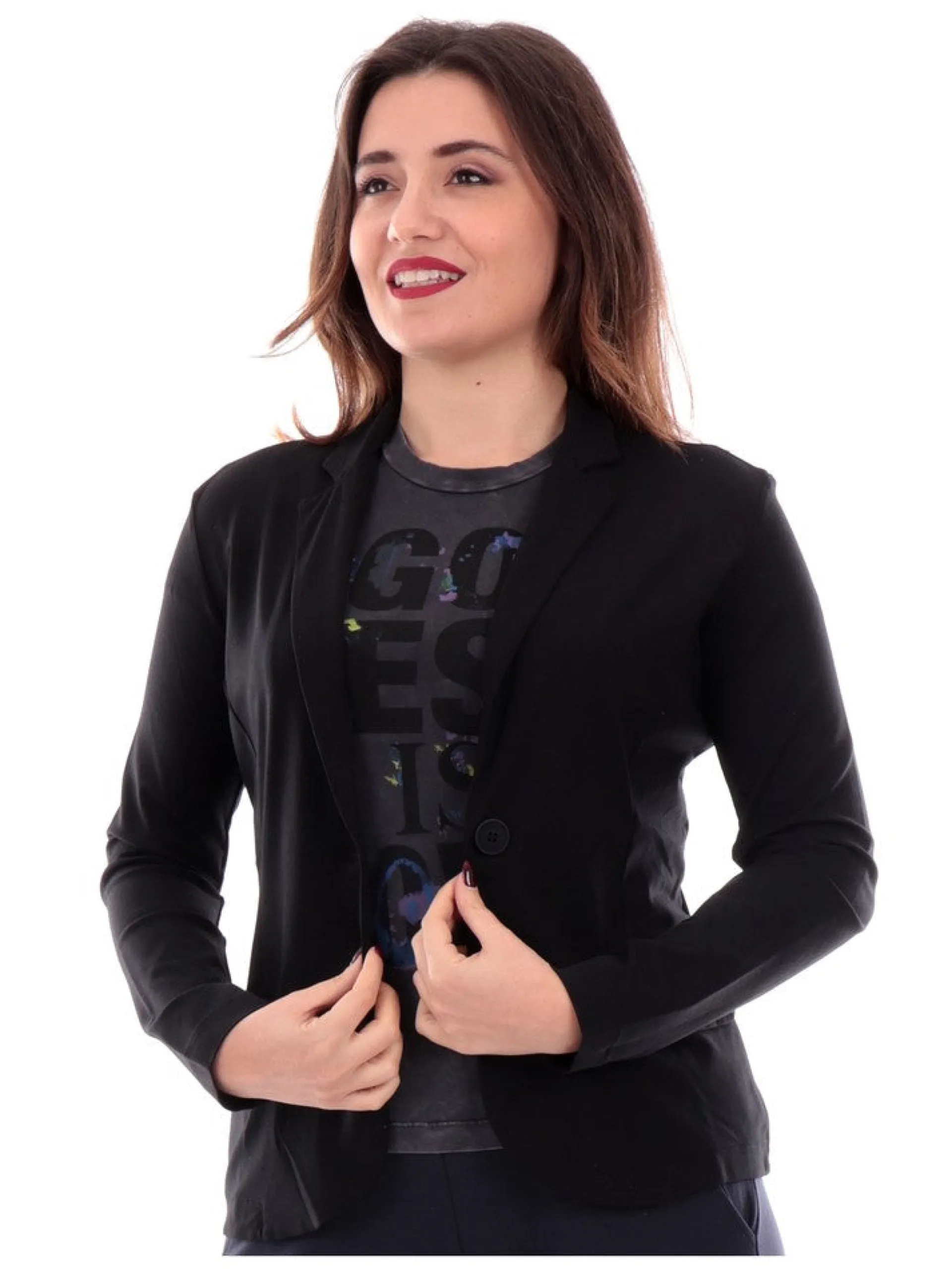 DEHA Giacche*Blazer nero da donna D0268110