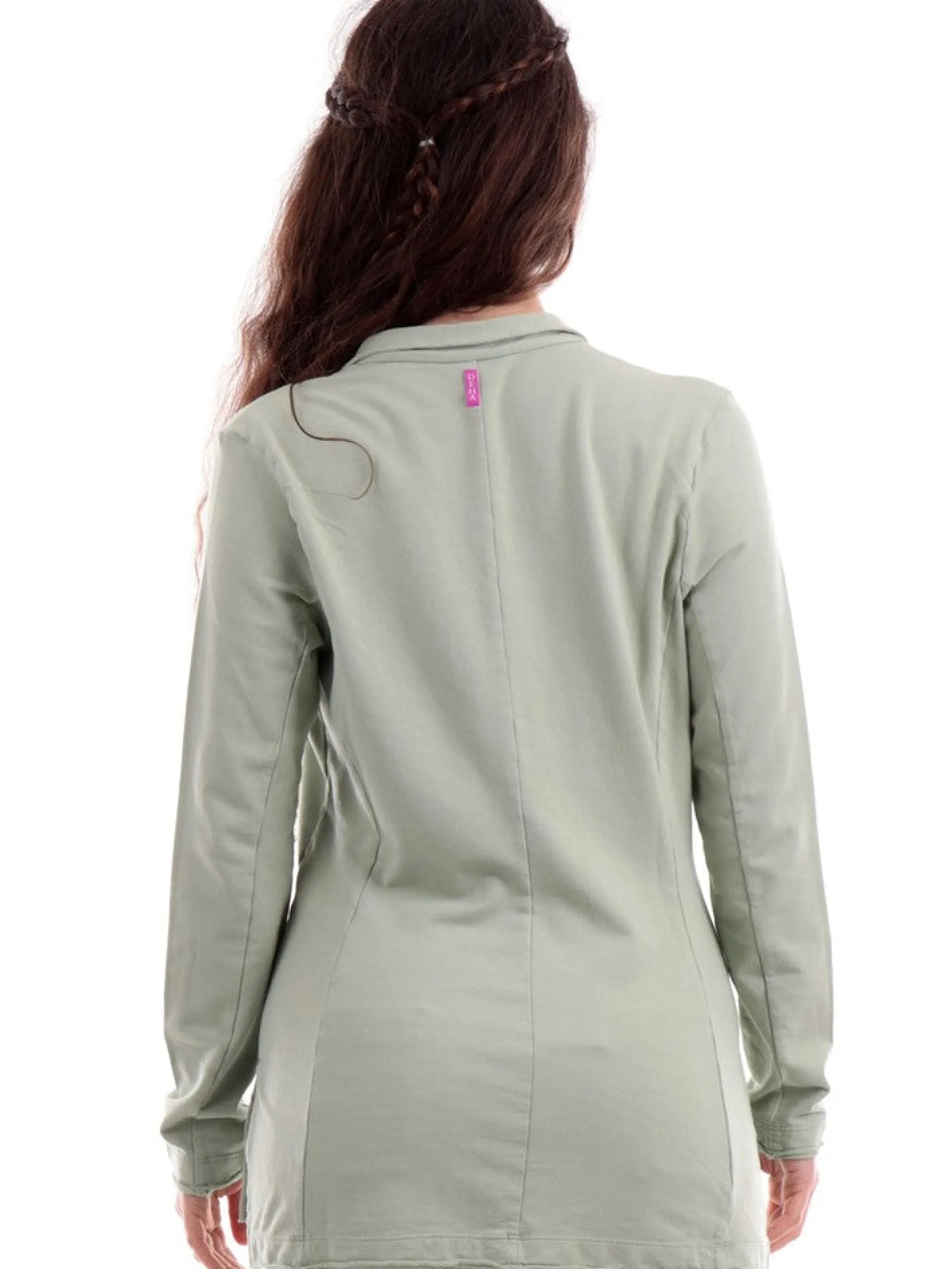 DEHA Giacche*Blazer verde da donna in cotone A00574