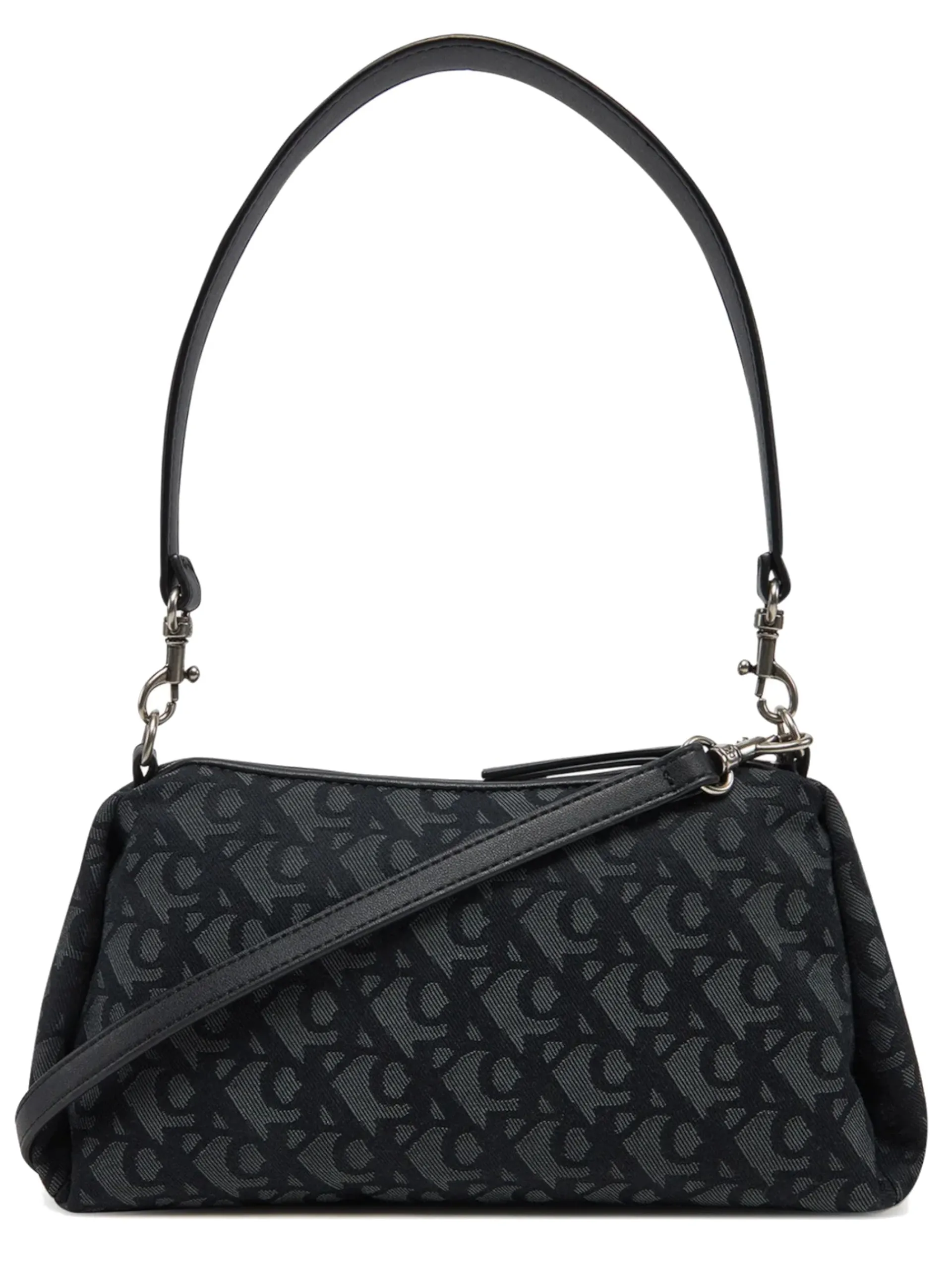 CALVIN KLEIN Borse*Borsa nera Drop Monogram SM Shoulder Bag da donna LV04K3142G