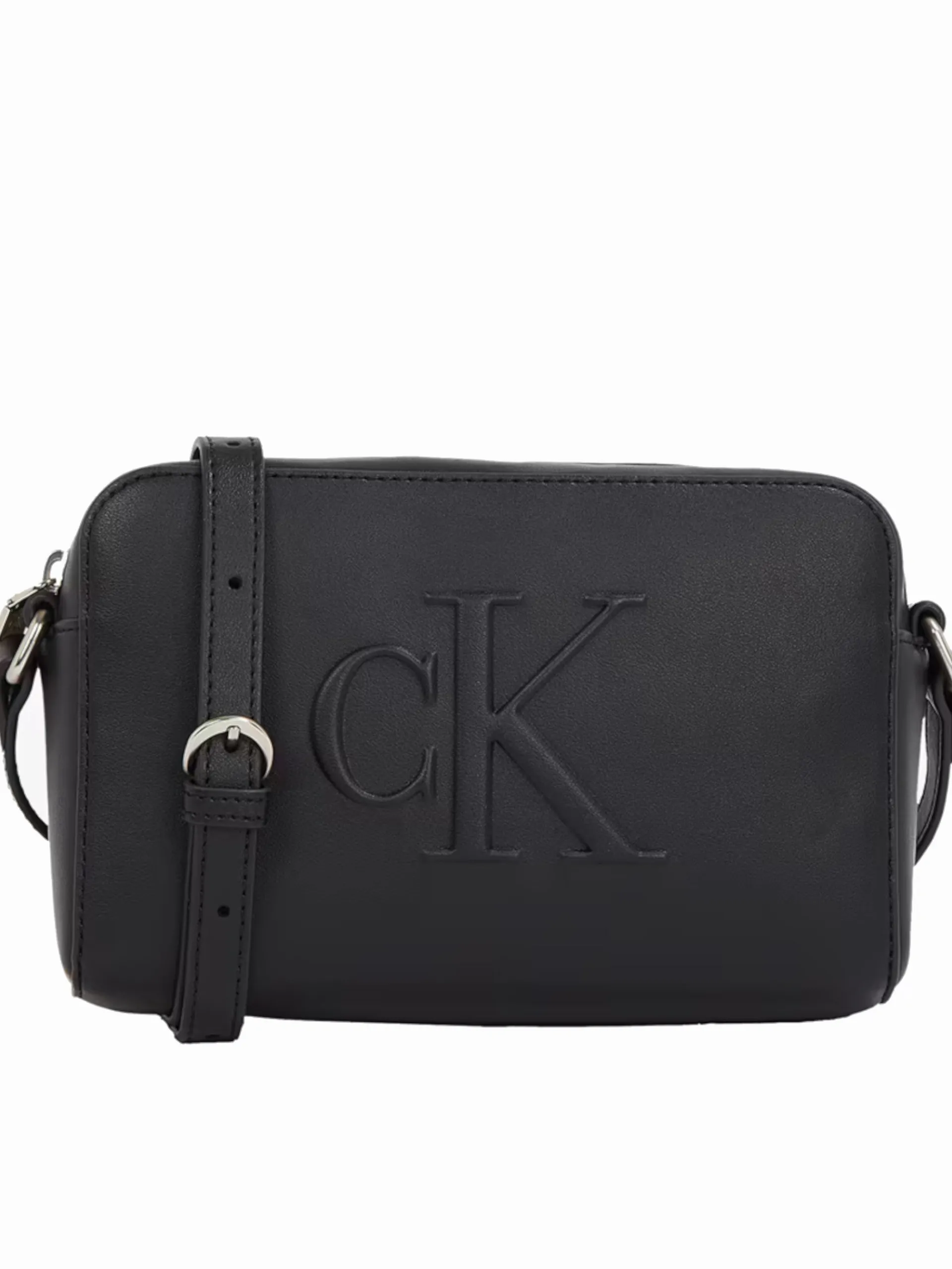 CALVIN KLEIN Borse*Borsa nera Sculpted EW Camera Bag20 da donna LV04K3036G