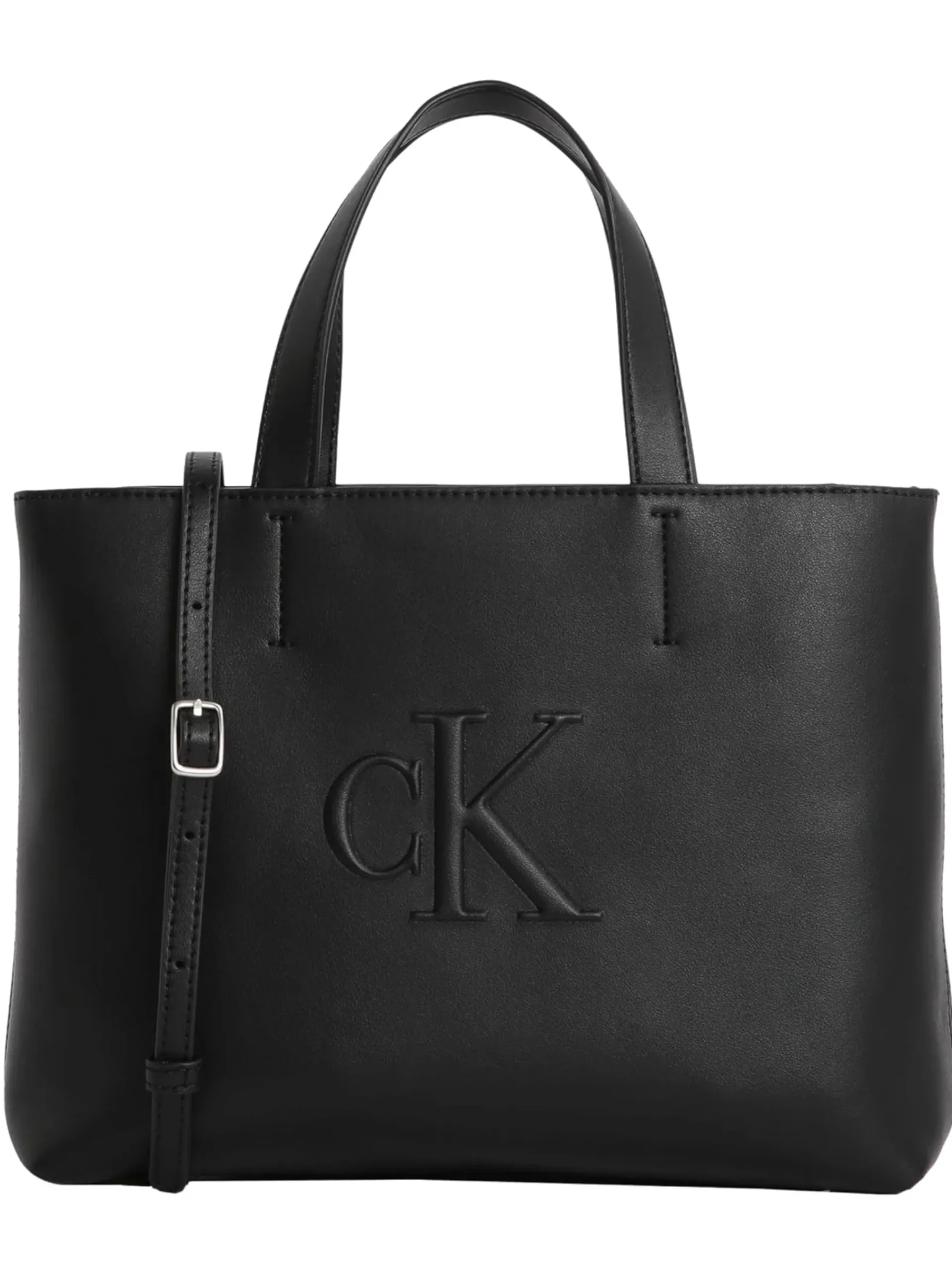 CALVIN KLEIN Borse*Borsa nera Sculpted Mini Ew Tote con tracolla LV04K3111G
