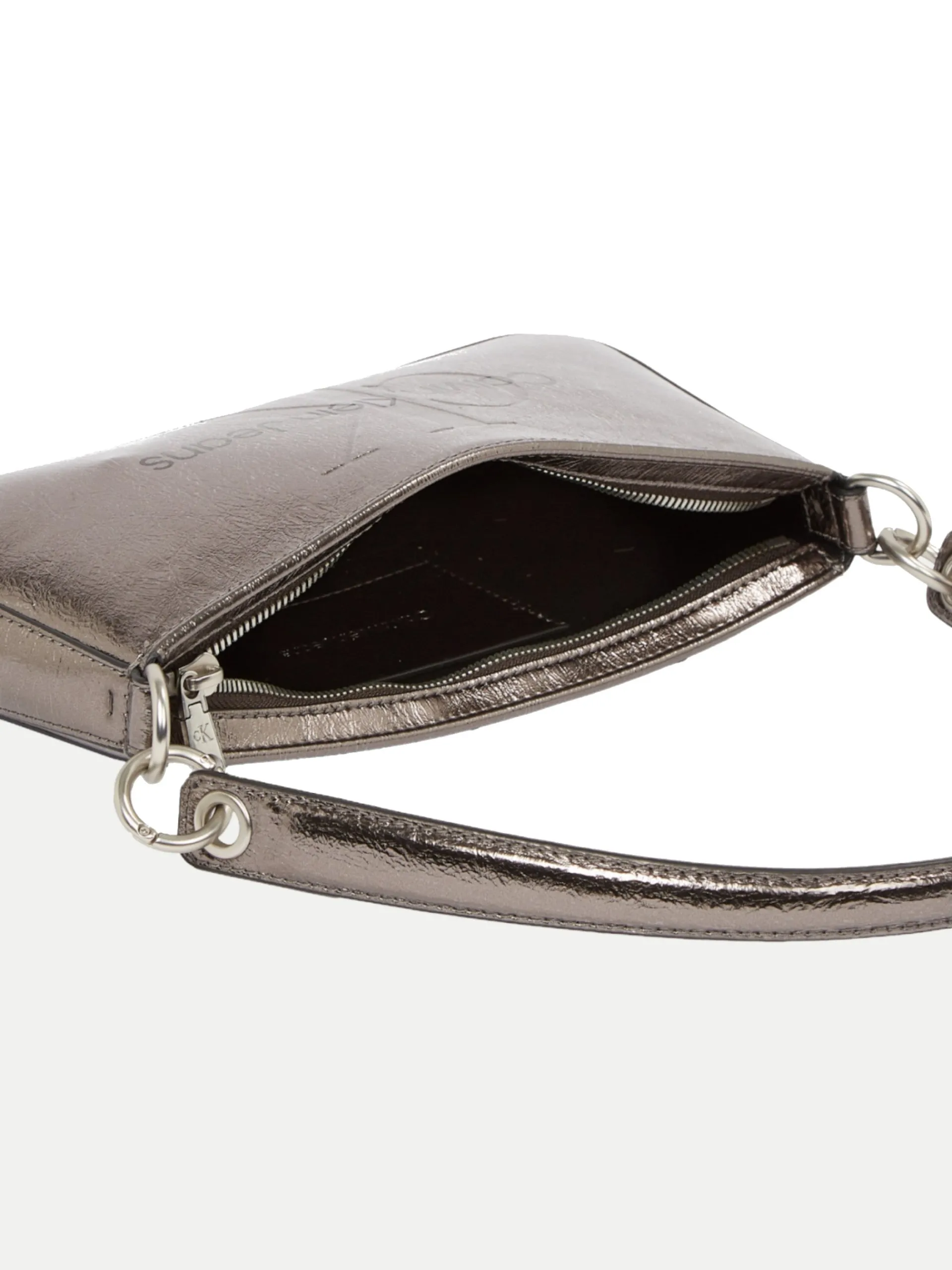 CALVIN KLEIN Borse*Borsa Sculpted Shoulder Pouch argento da donna K60K612732