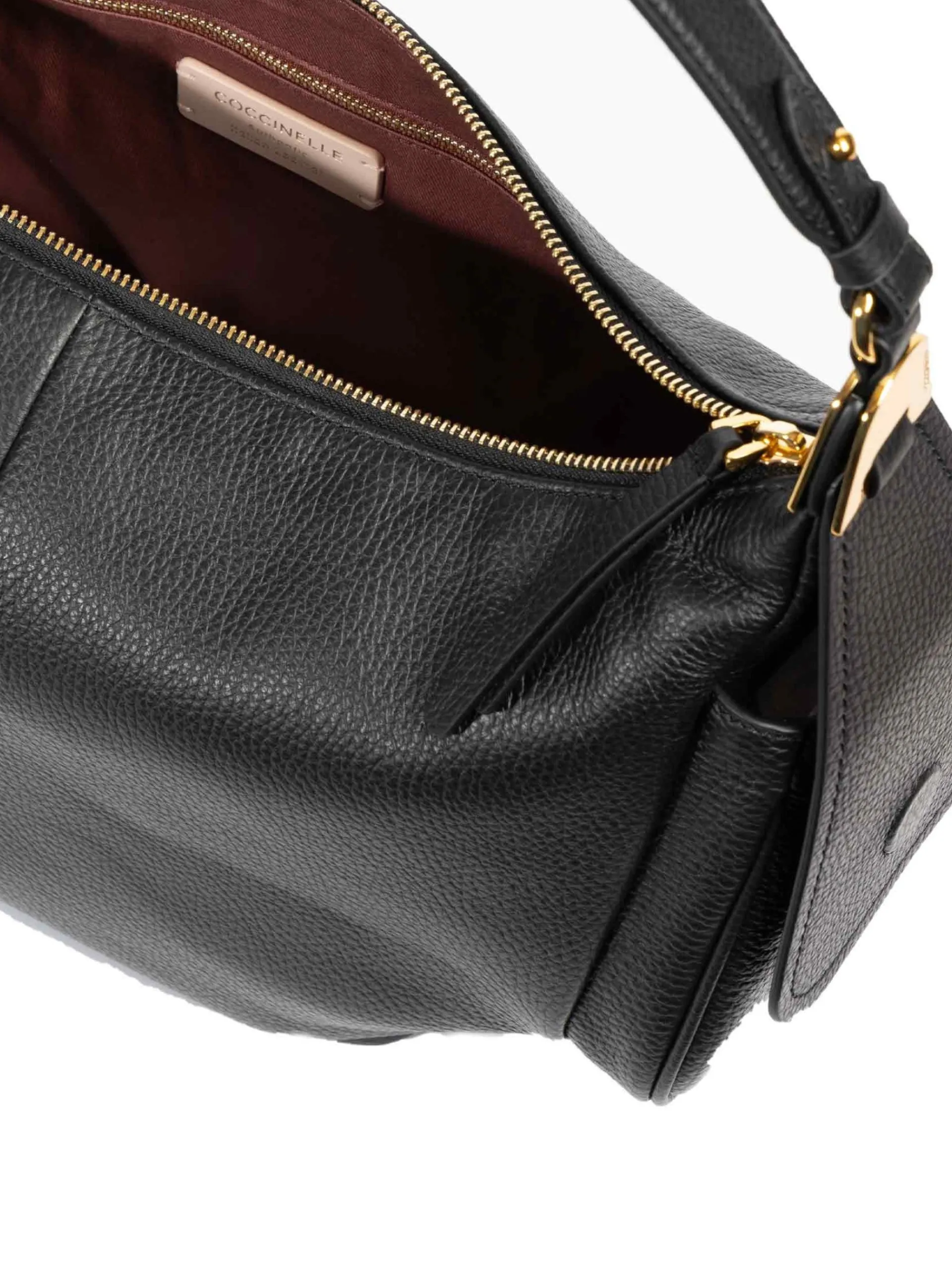 COCCINELLE Borse*Borsa Campus Bag Grained Lth nera da donna E1RFF130201