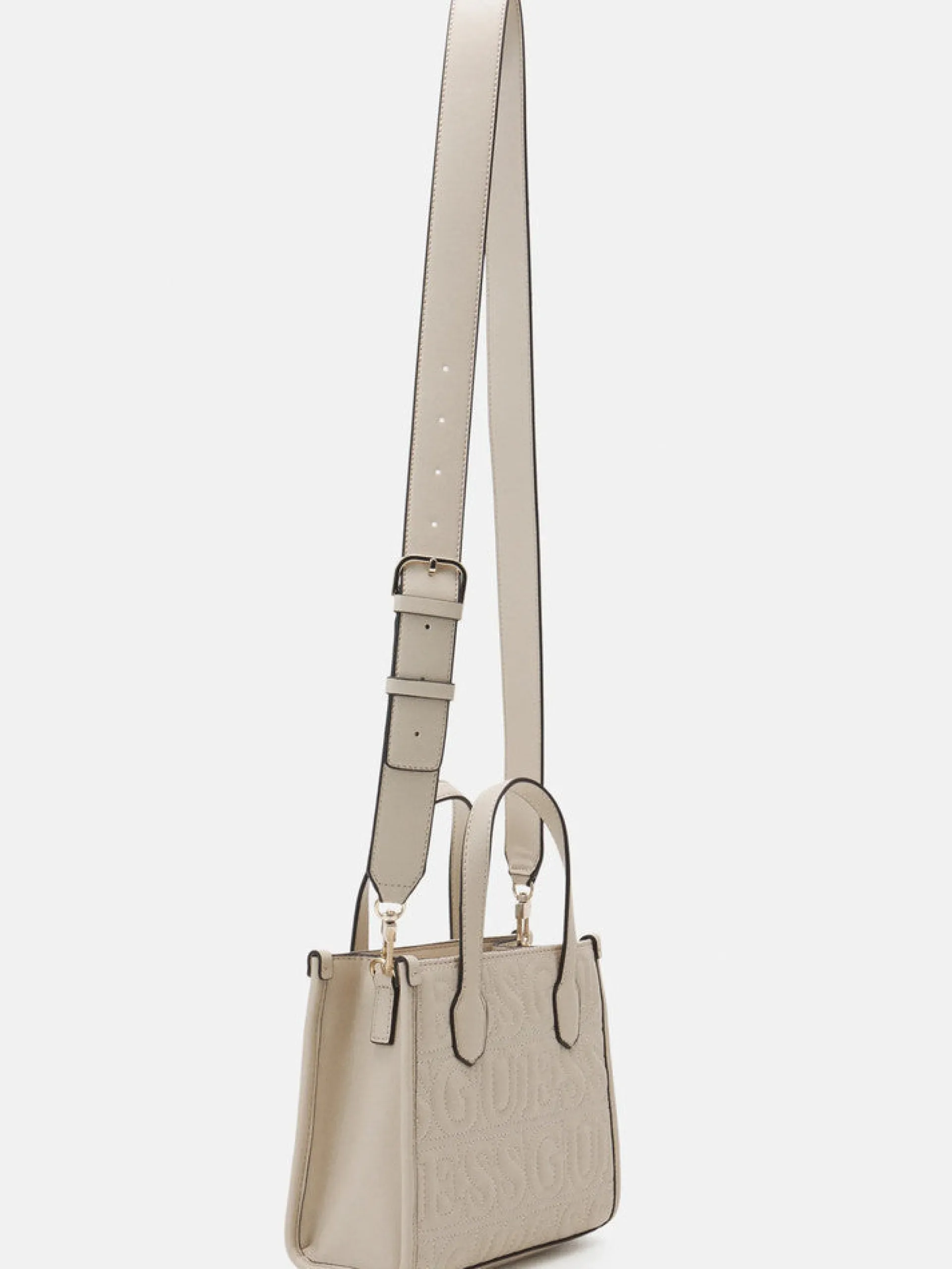 GUESS Borse*Borsa beige da donna con tracolla Silvana 2 Mini HWEE8665770