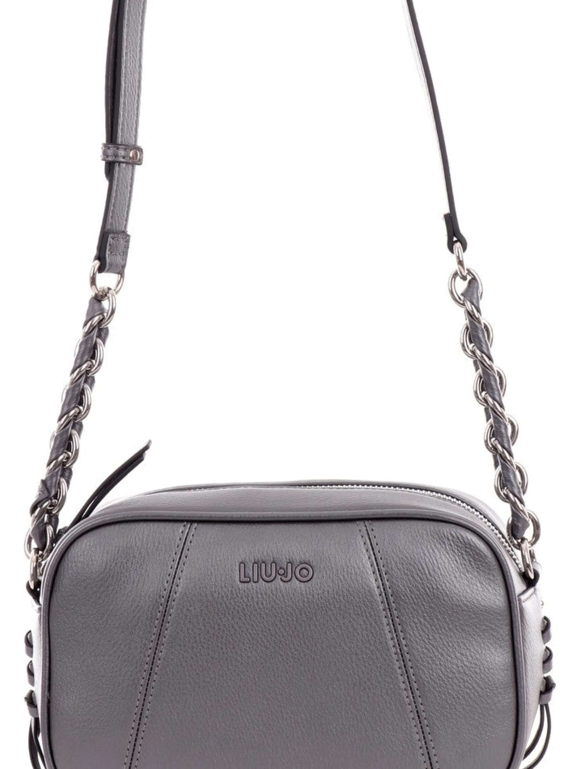 LIU JO MILANO Borse*Borsa Liu Jo argento con tracolla AF4146E0037
