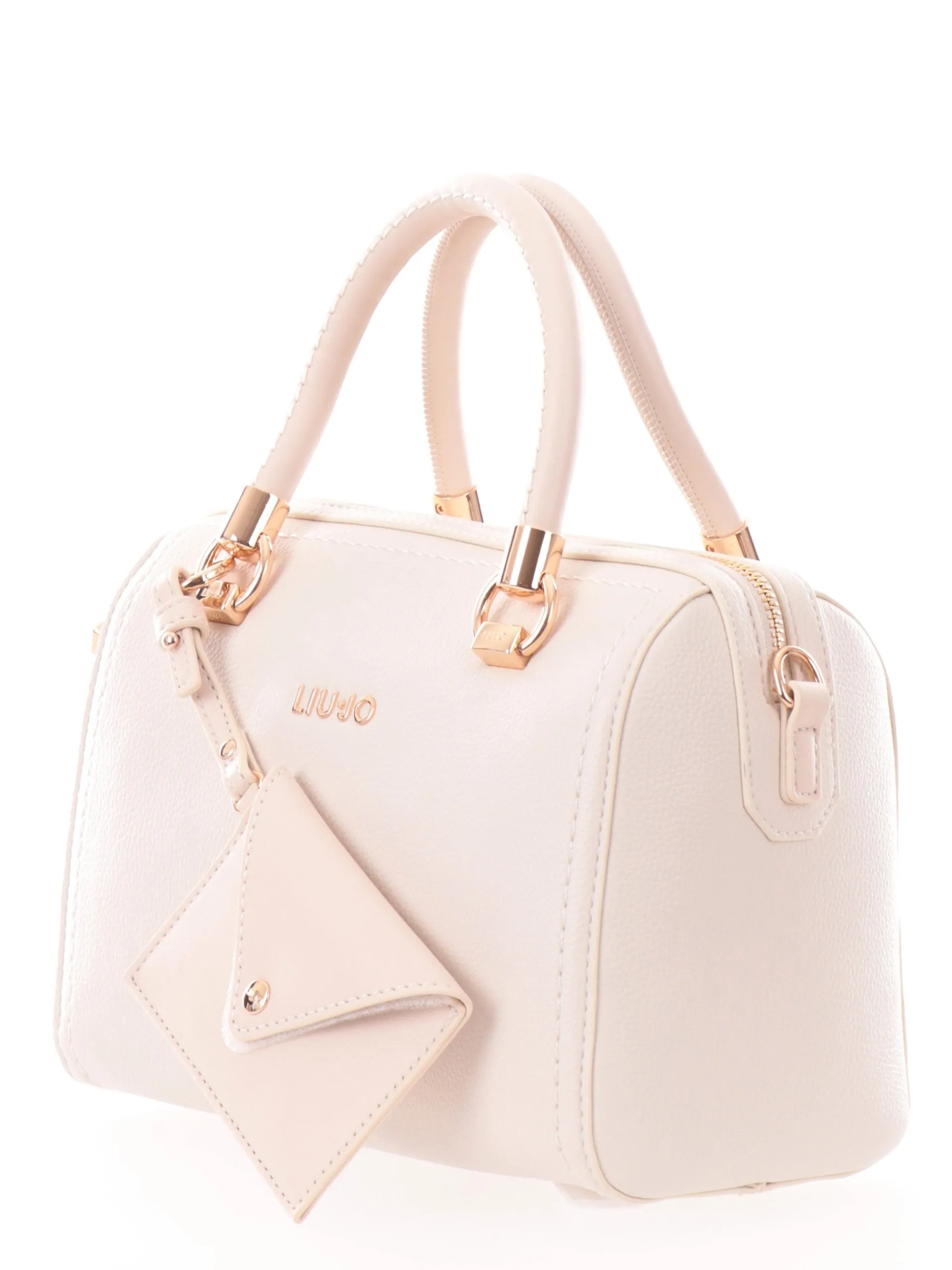 LIU JO MILANO Borse*Borsa Liu Jo bianca S Satchel da donna con pochette AA5160E0058