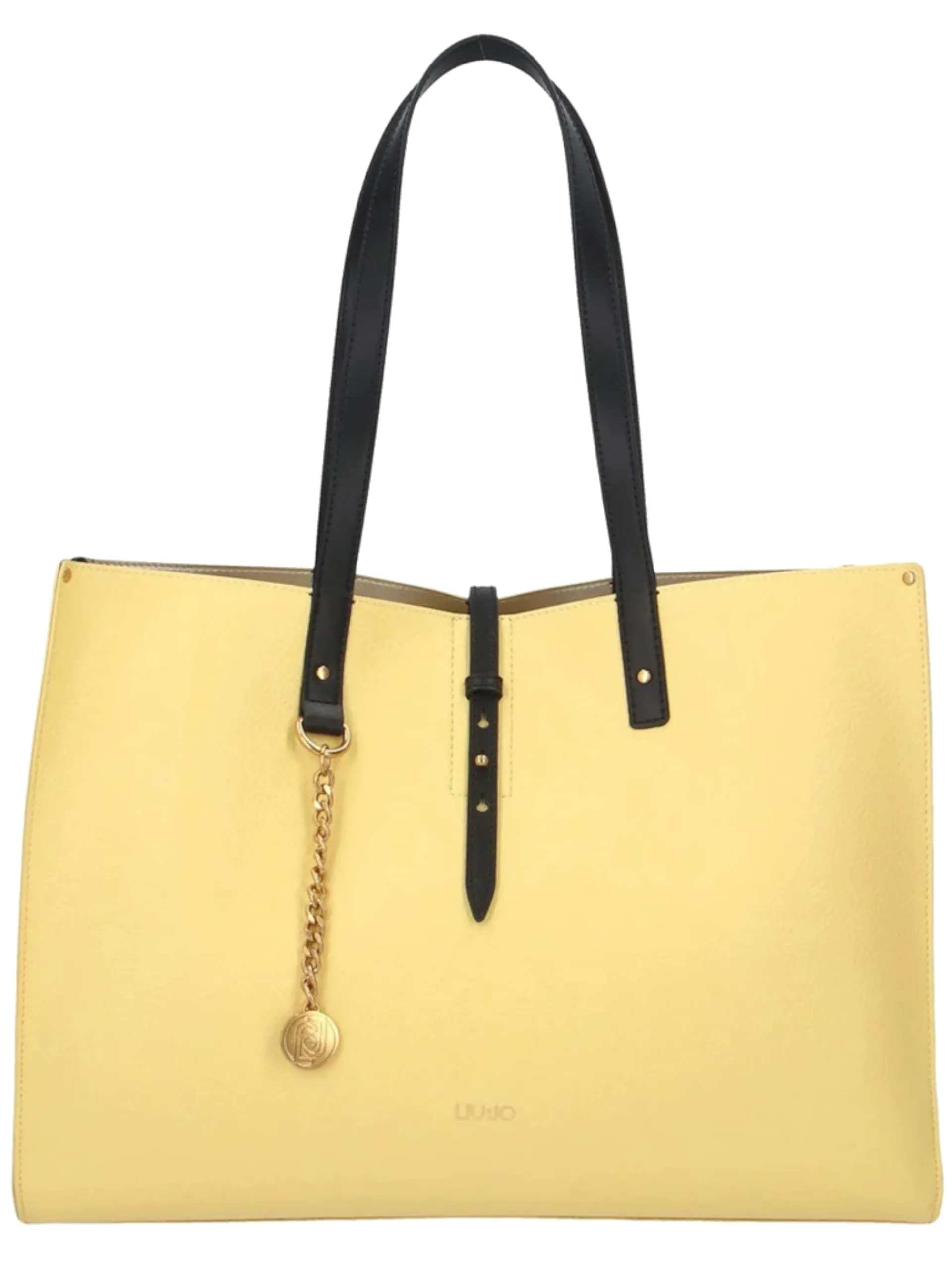 LIU JO MILANO Borse*Borsa Liu Jo gialla ECS L Tote da donna con borsa interna utilizzabile separatamente AA5024E0064