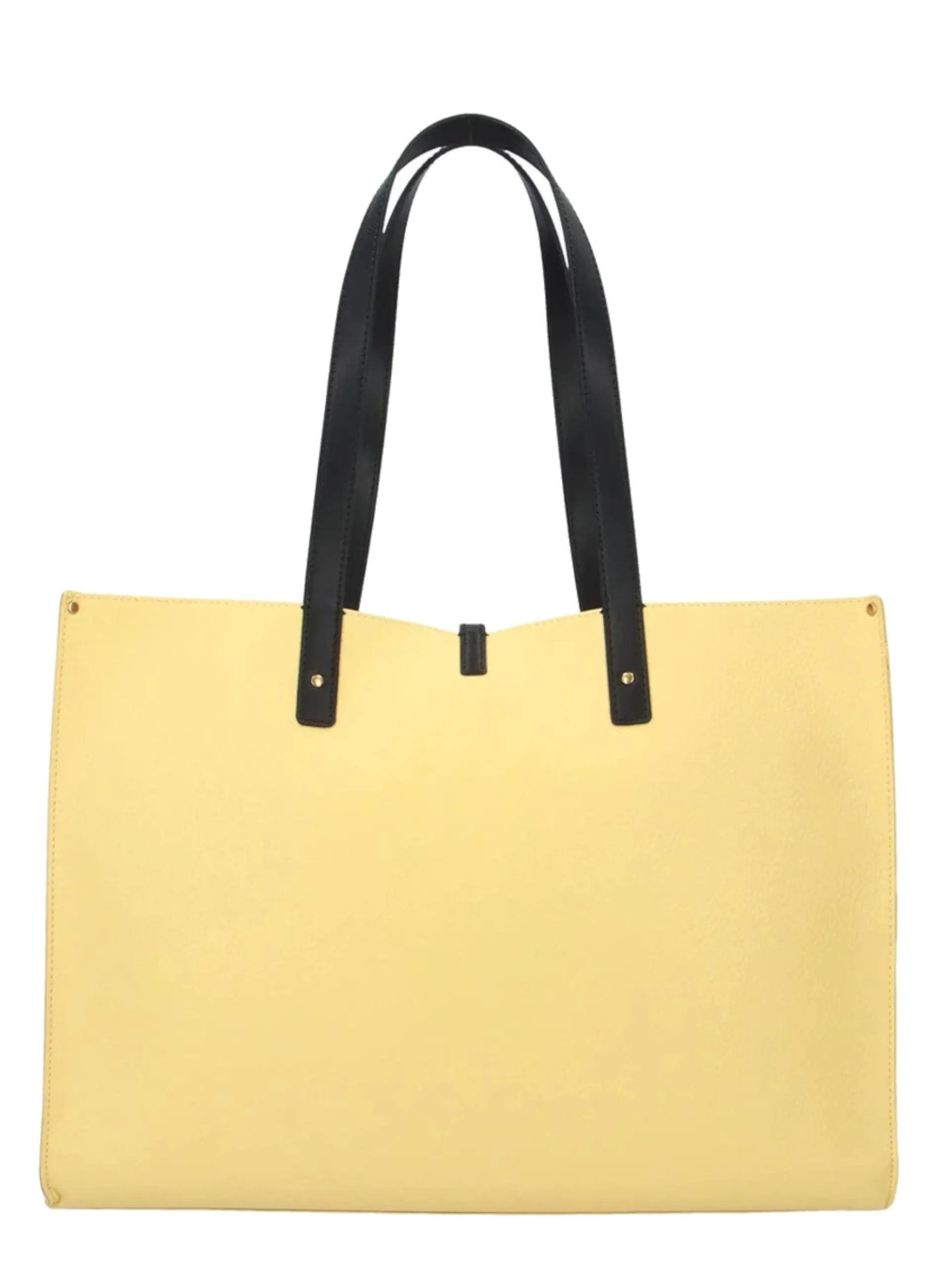 LIU JO MILANO Borse*Borsa Liu Jo gialla ECS L Tote da donna con borsa interna utilizzabile separatamente AA5024E0064
