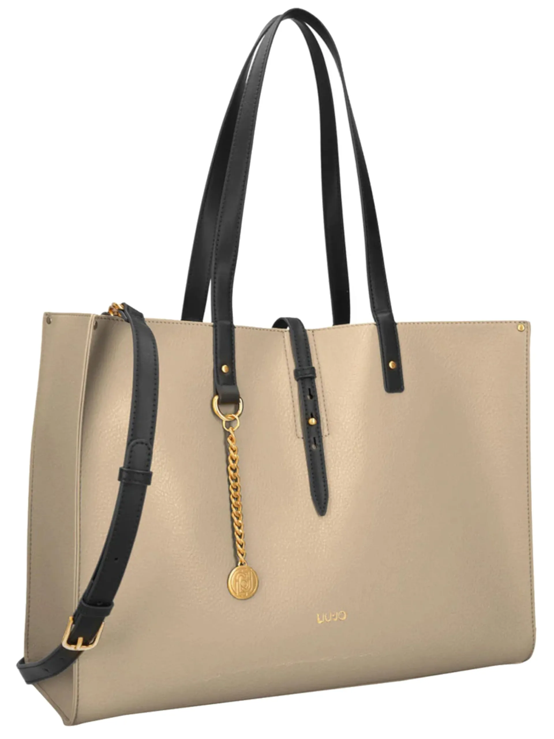 LIU JO MILANO Borse*Borsa Liu Jo grigia ECS L Tote da donna con borsa interna utilizzabile separatamente AA5024E0064