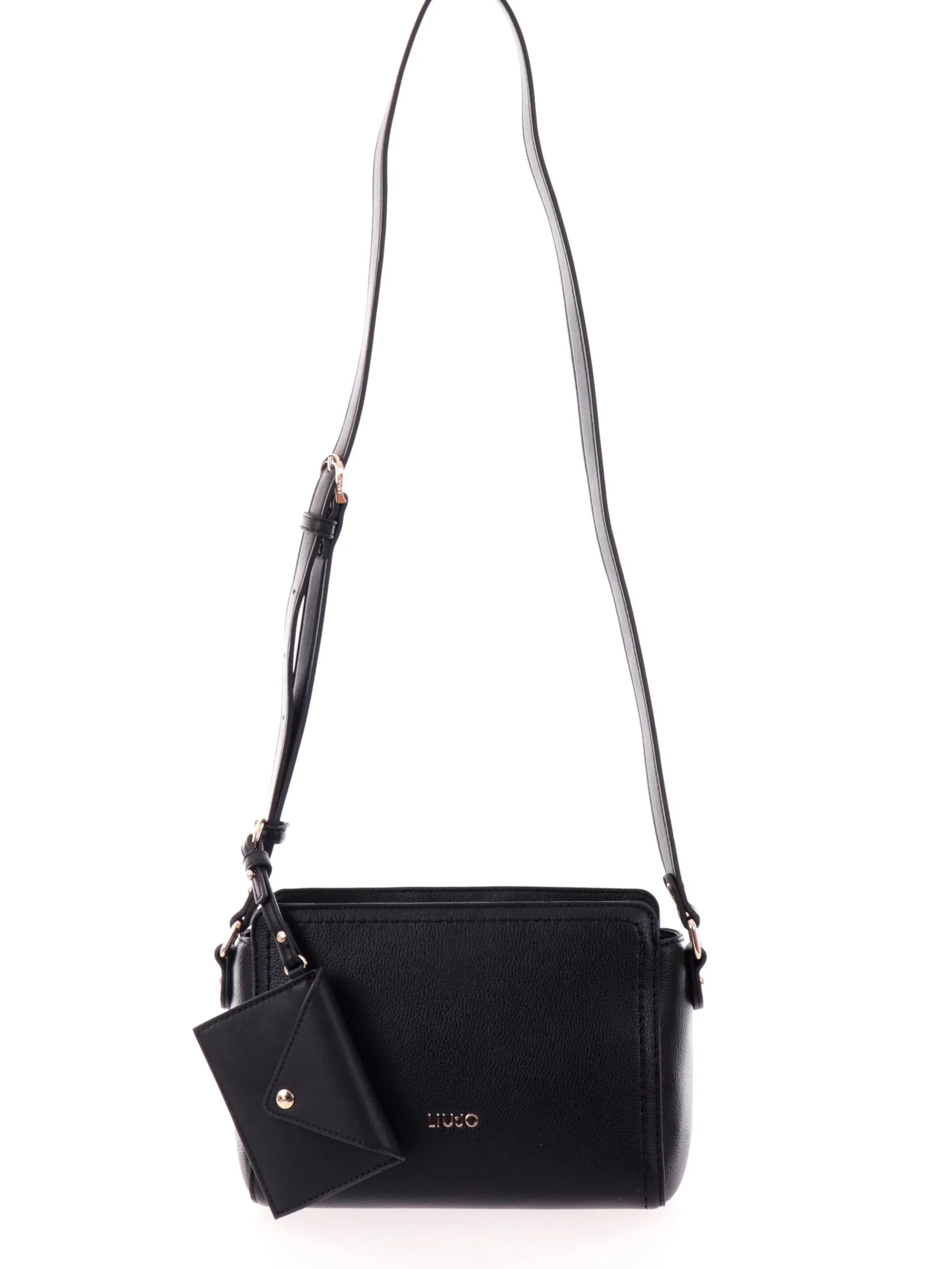 LIU JO MILANO Borse*Borsa Liu Jo nera S Crossbody da donna con tracolla AA5161E0058