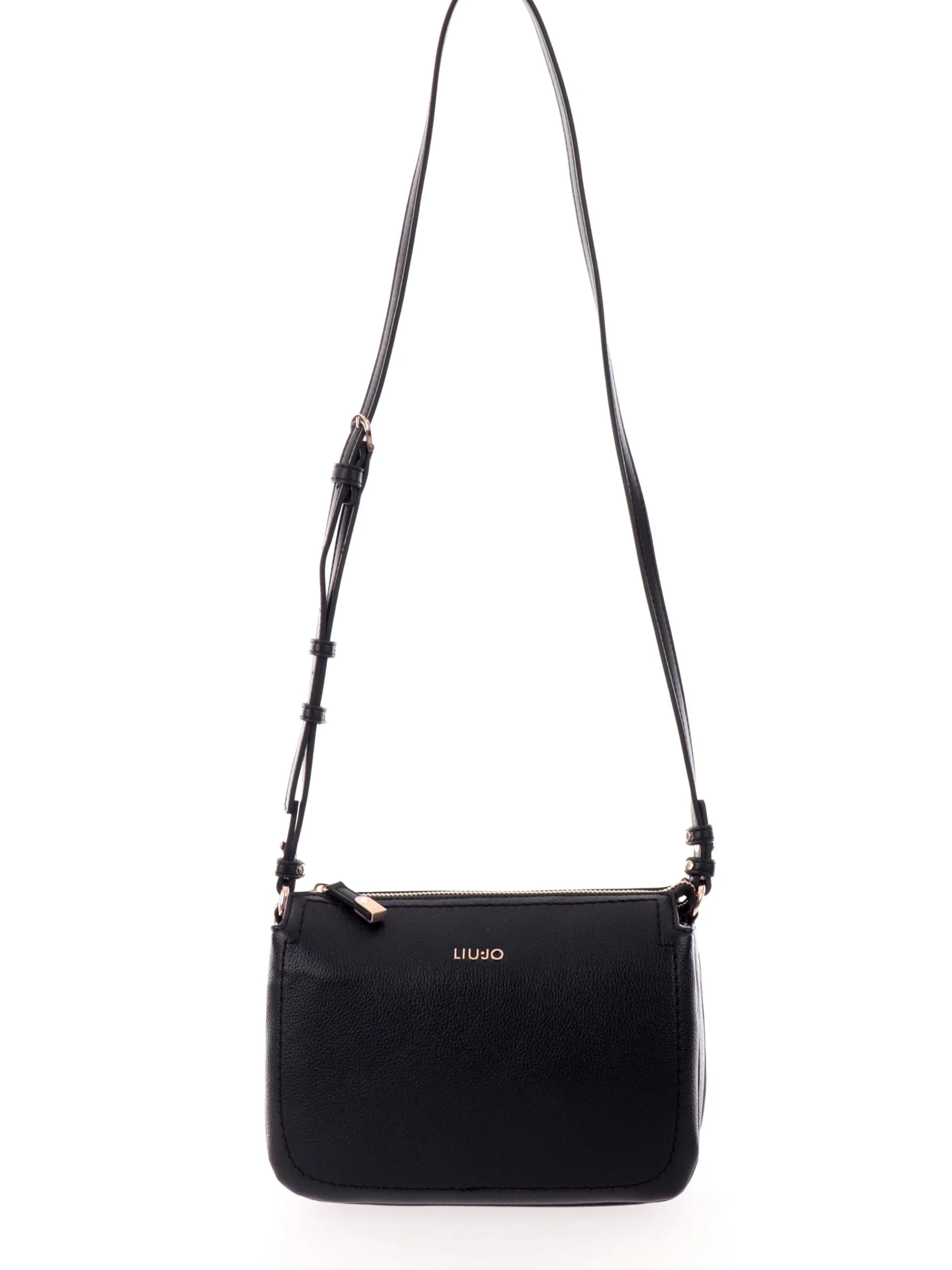 LIU JO MILANO Borse*Borsa Liu Jo nera S Crossbody da donna tre scomparti AA5072E0058