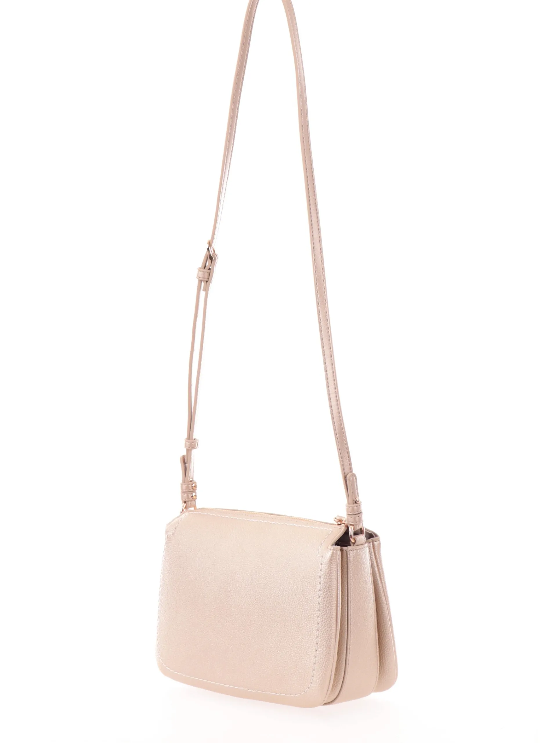 LIU JO MILANO Borse*Borsa Liu Jo oro S Crossbody da donna tre scomparti AA5072E0058