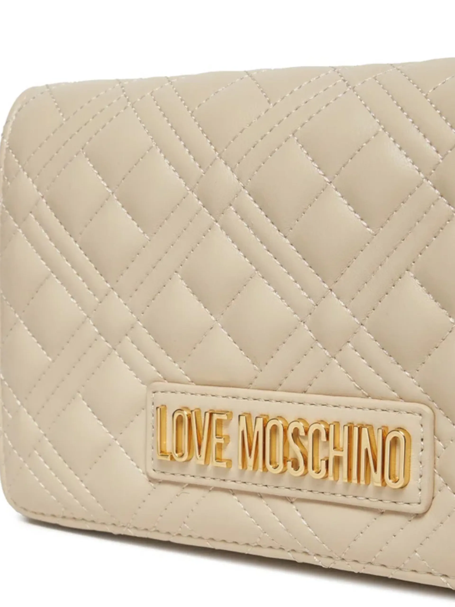 LOVE MOSCHINO Borse*Borsa bianca con tracolla catenella JC4079LA0