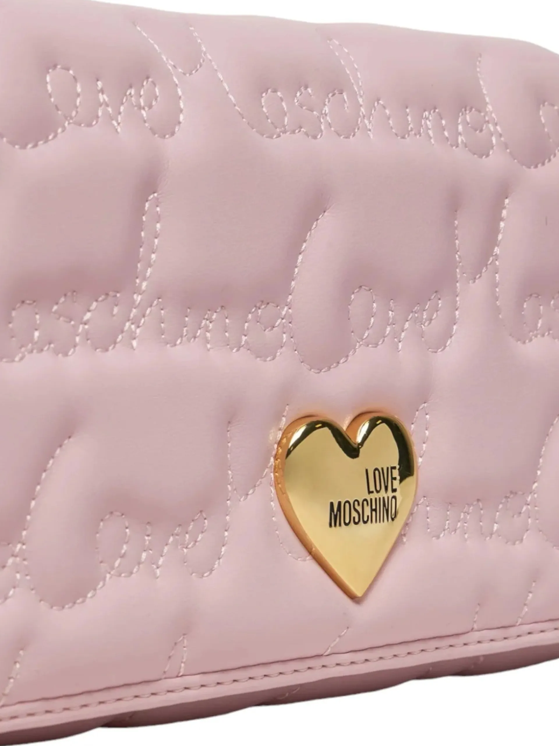 LOVE MOSCHINO Borse*Borsa rosa ricamata tracolla catenella JC4128LJ0
