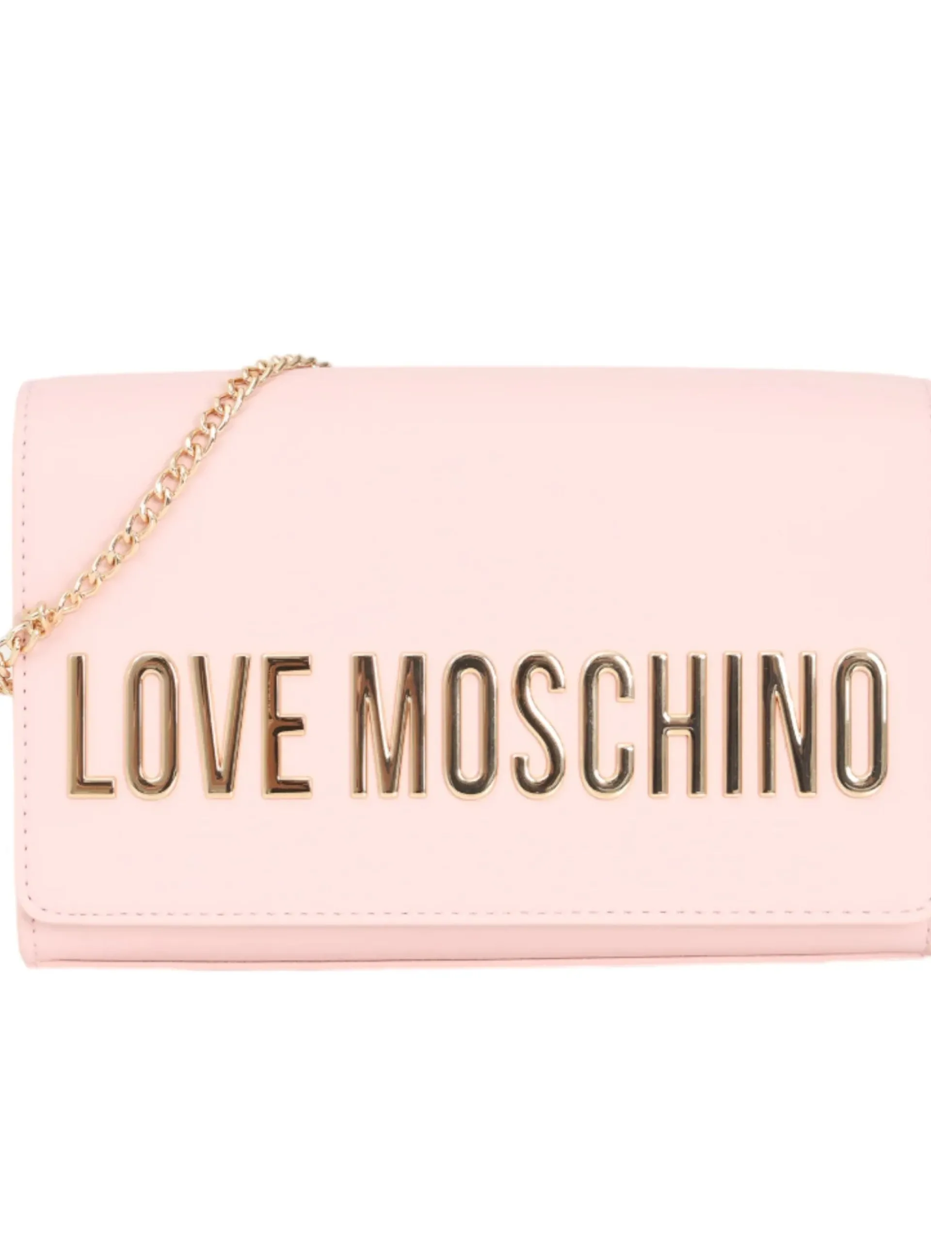 LOVE MOSCHINO Borse*Borsa rosa da donna tracolla catenella maxi logo JC4103KD