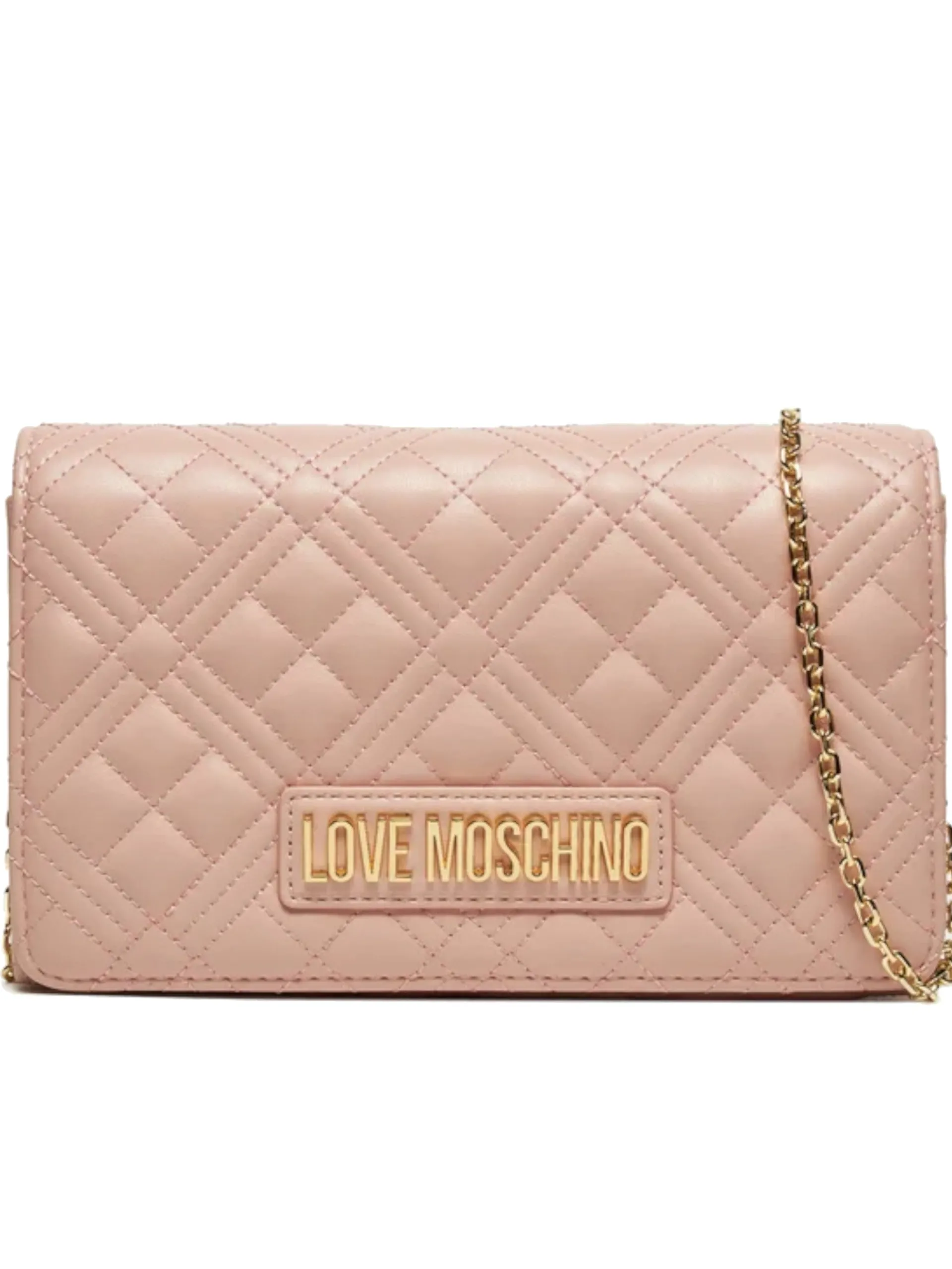 LOVE MOSCHINO Borse*Borsa rosa con tracolla catenella JC4079LA0