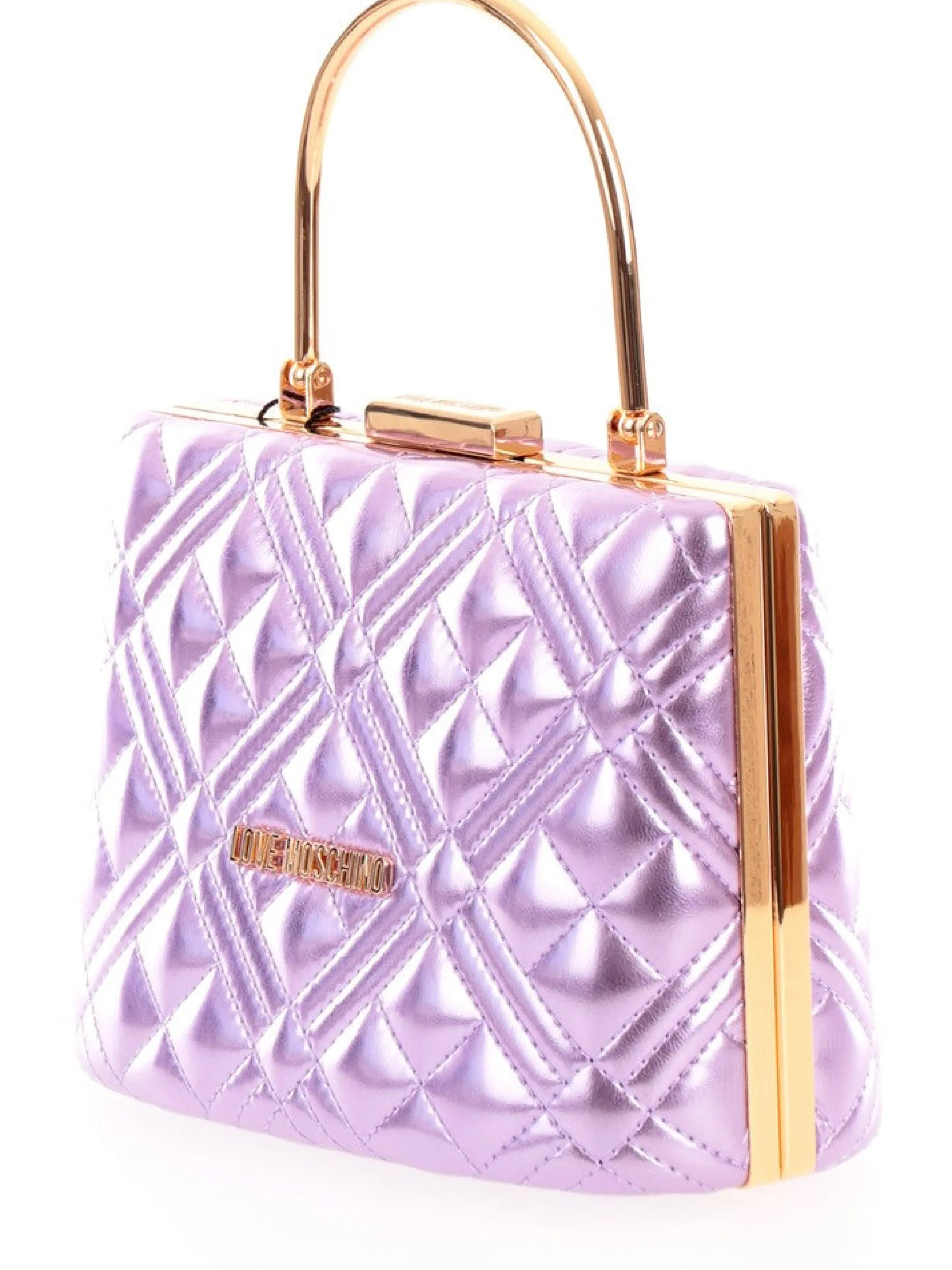 LOVE MOSCHINO Borse*Borsa Moschino Love Metallizzata Rosa da Donna JC4047PP1H