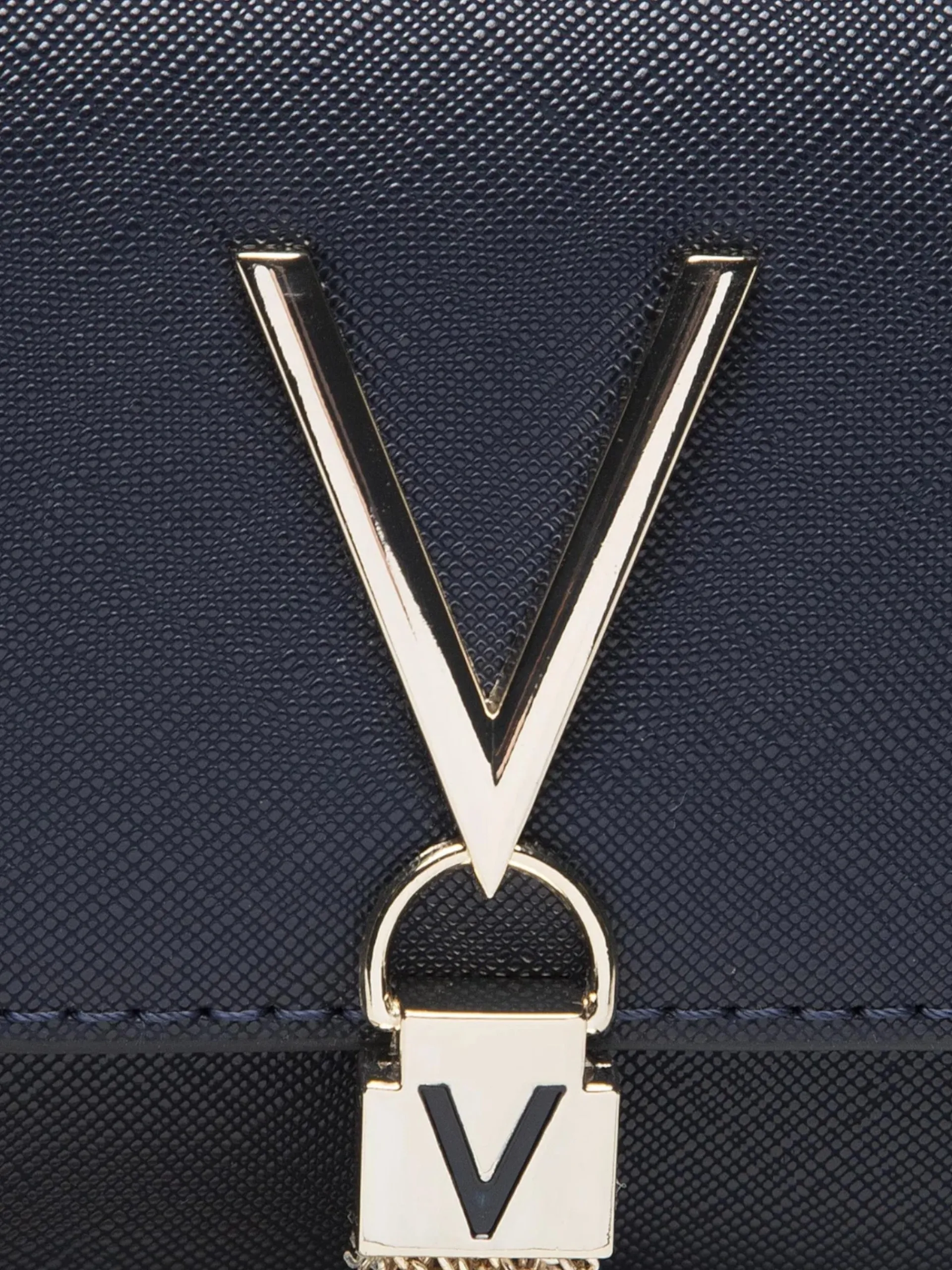 VALENTINO ACCESSORI Borse*Borsa Valentino Divina Sa Small nera da donna con tracolla catenella VBS1IJ03