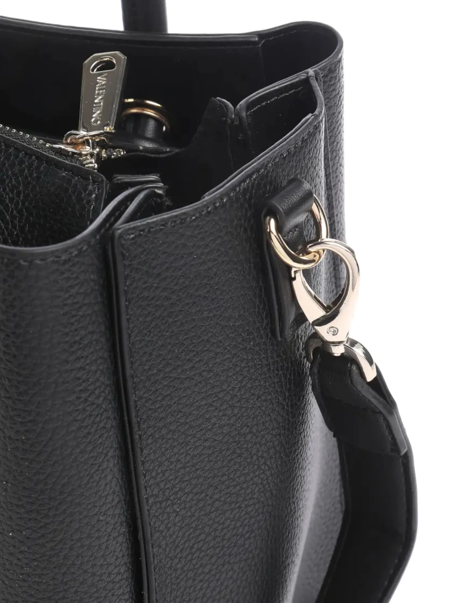 VALENTINO ACCESSORI Borse*Borsa Valentino nera Alexia con doppia tracolla Big VBS5A802
