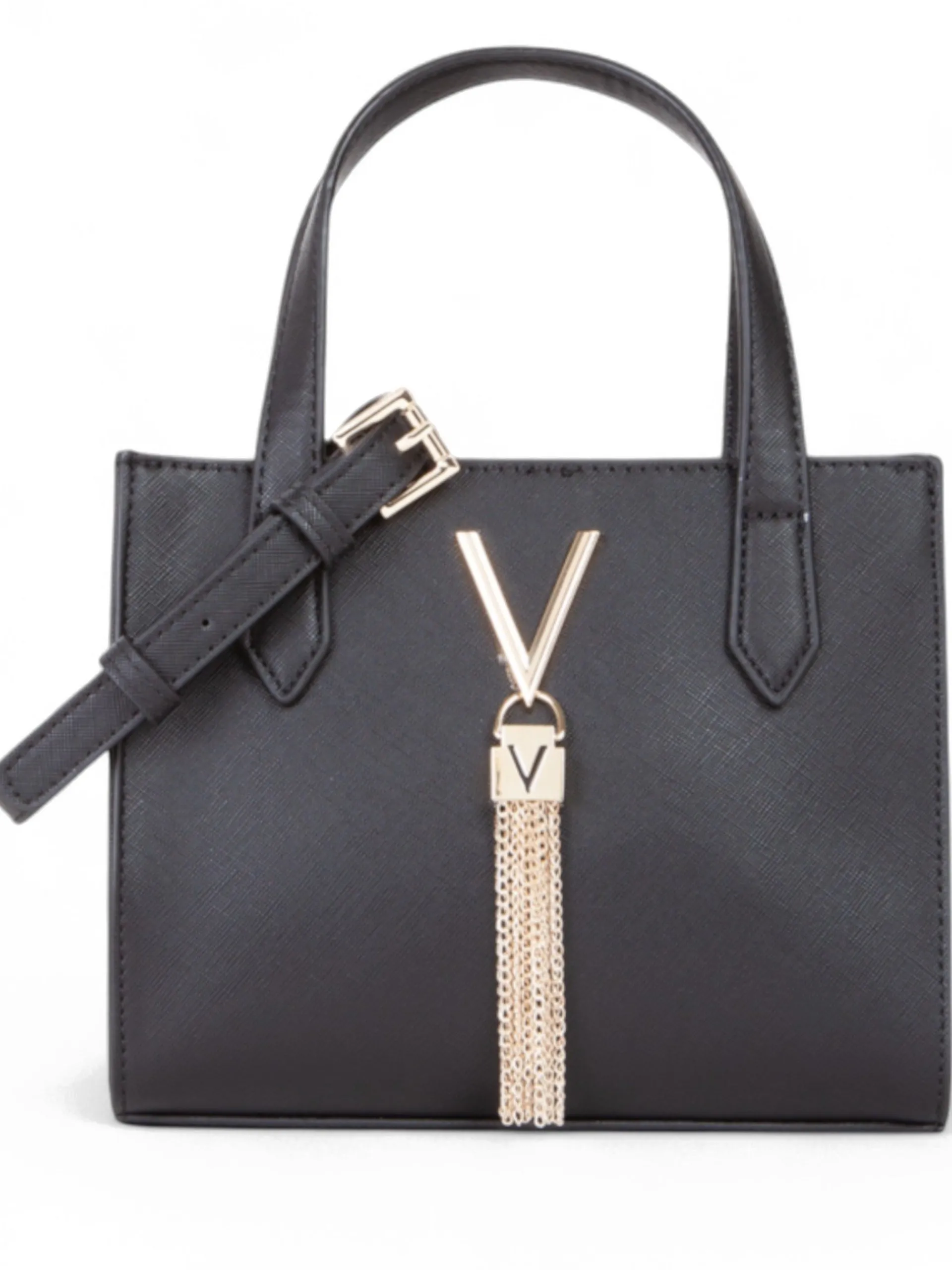 VALENTINO ACCESSORI Borse*Borsa Valentino nera Divina Sa Medium da donna con tracolla VBS1IJ15