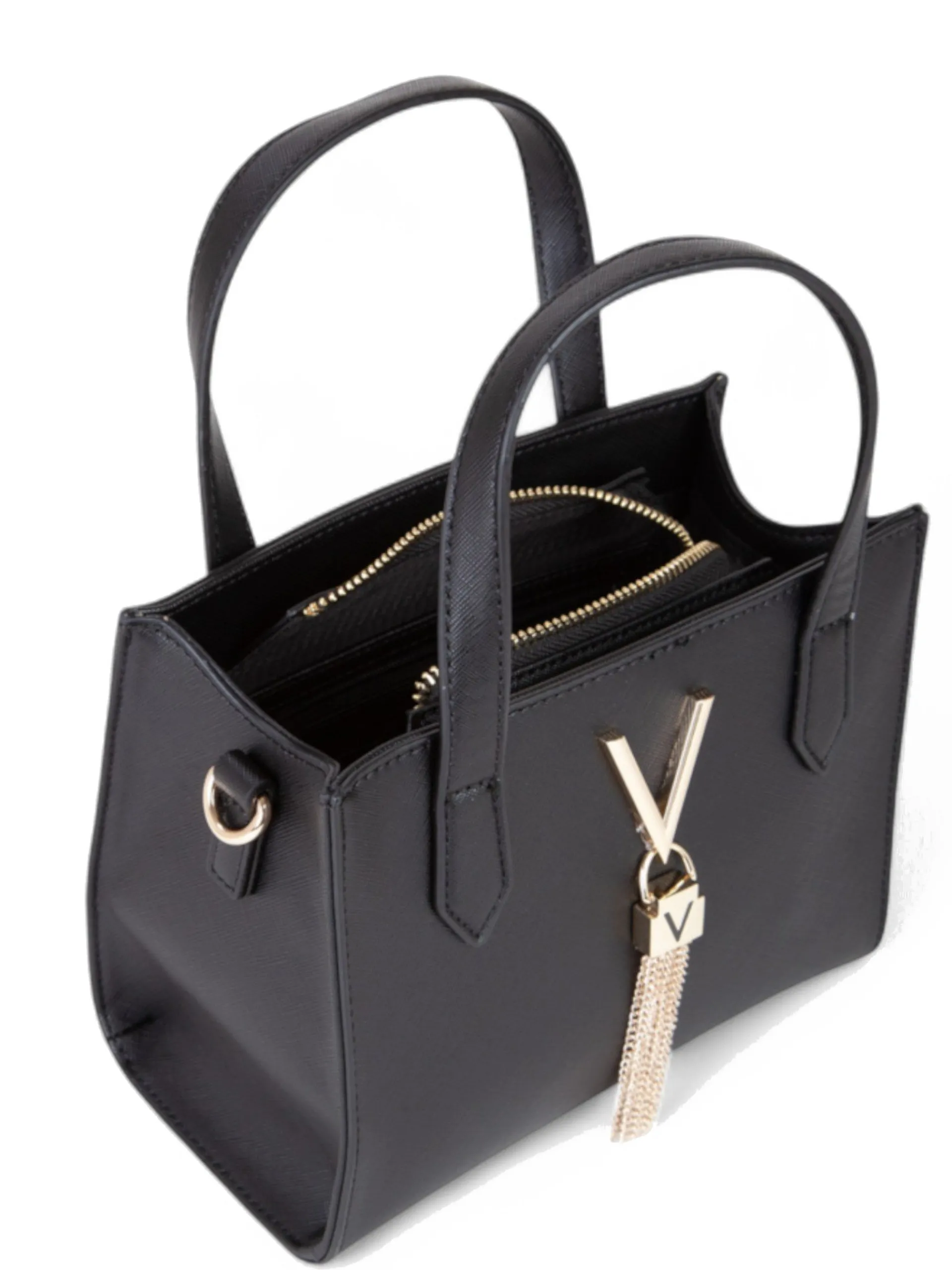 VALENTINO ACCESSORI Borse*Borsa Valentino nera Divina Sa Medium da donna con tracolla VBS1IJ15