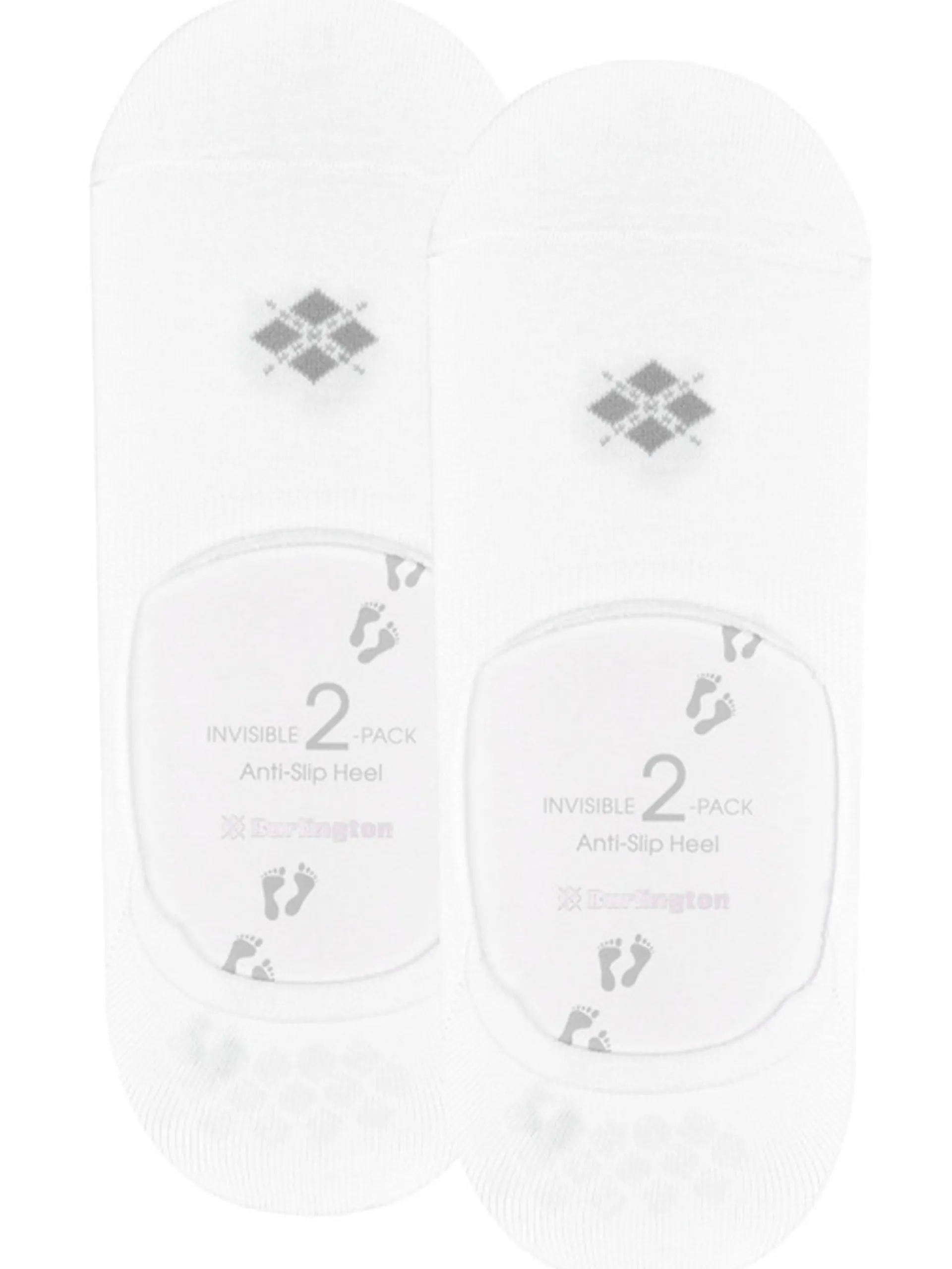 BURLINGTON Calzini*Calzini fantasmini bianchi Everyday 2 Pack 21072