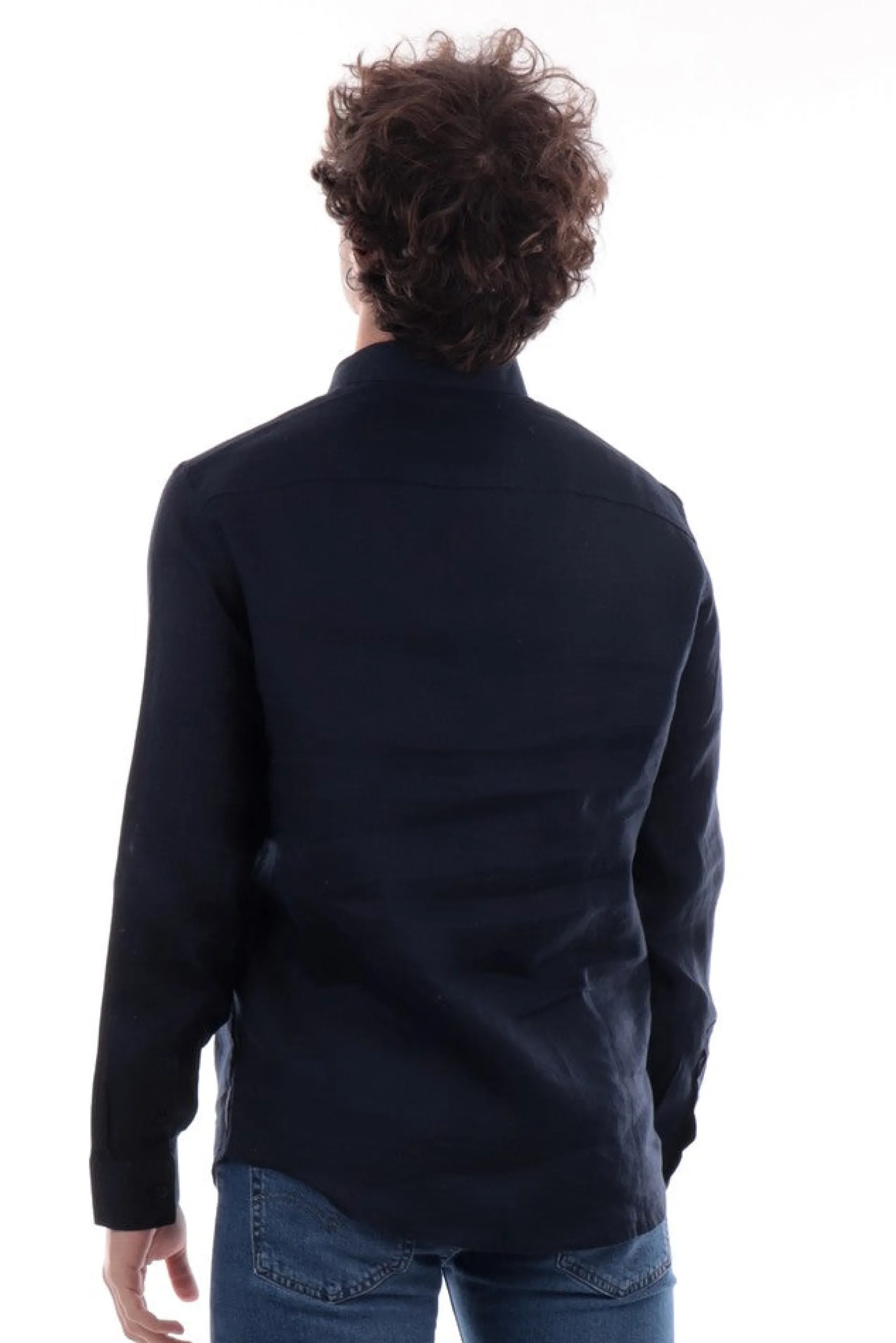 ARMANI EXCHANGE Camicie*Camicia AX da uomo blu 8NZC50ZNCFZ