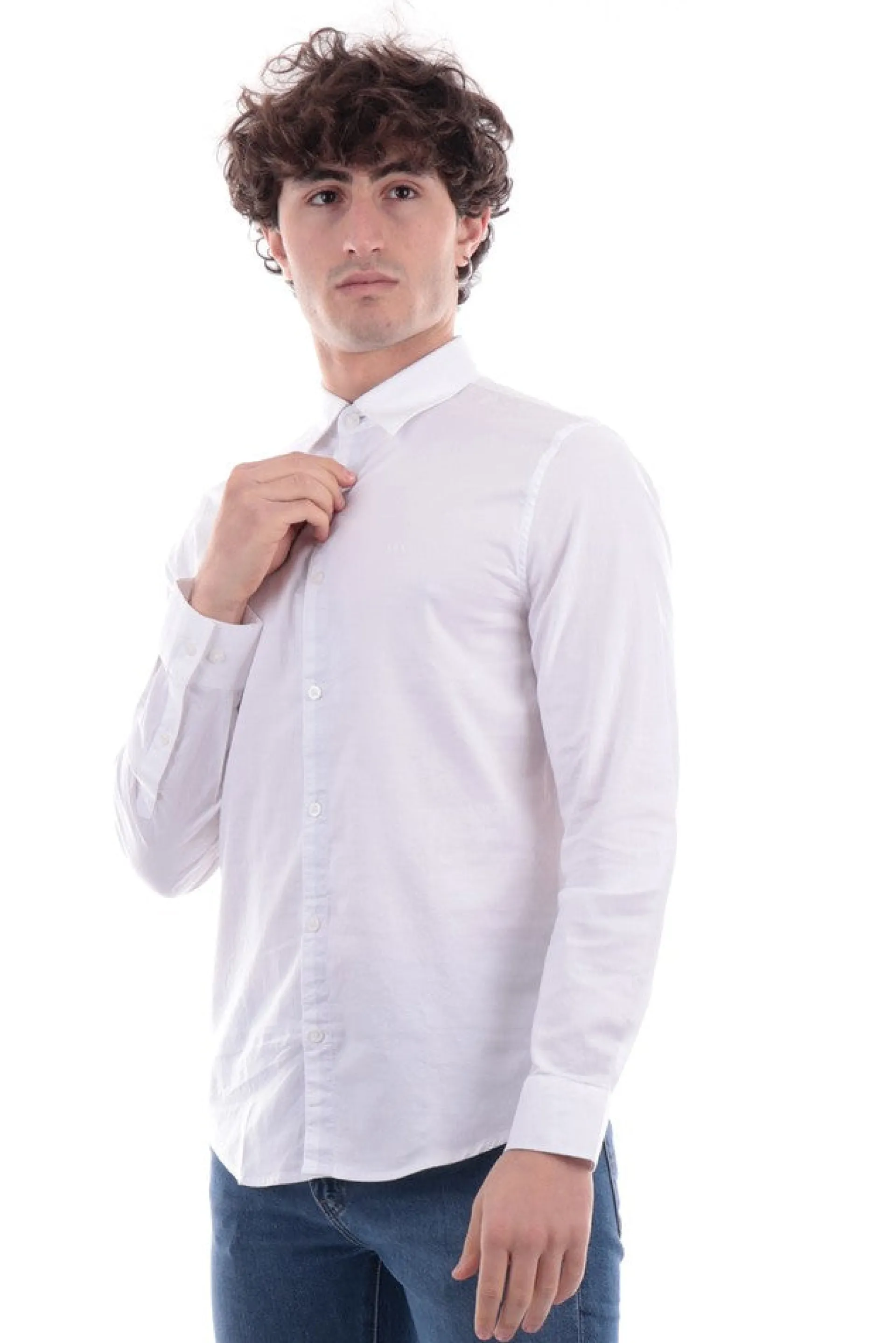 ARMANI EXCHANGE Camicie*Camicia bianca da uomo AX 8NZCGBZ8ANZ