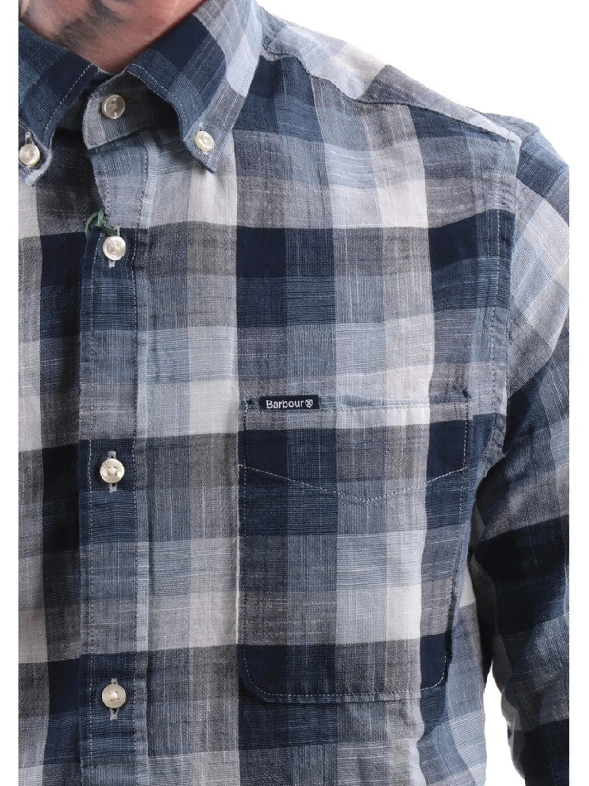 BARBOUR Camicie*Camicia a quadri da uomo Hillroad MSH5450